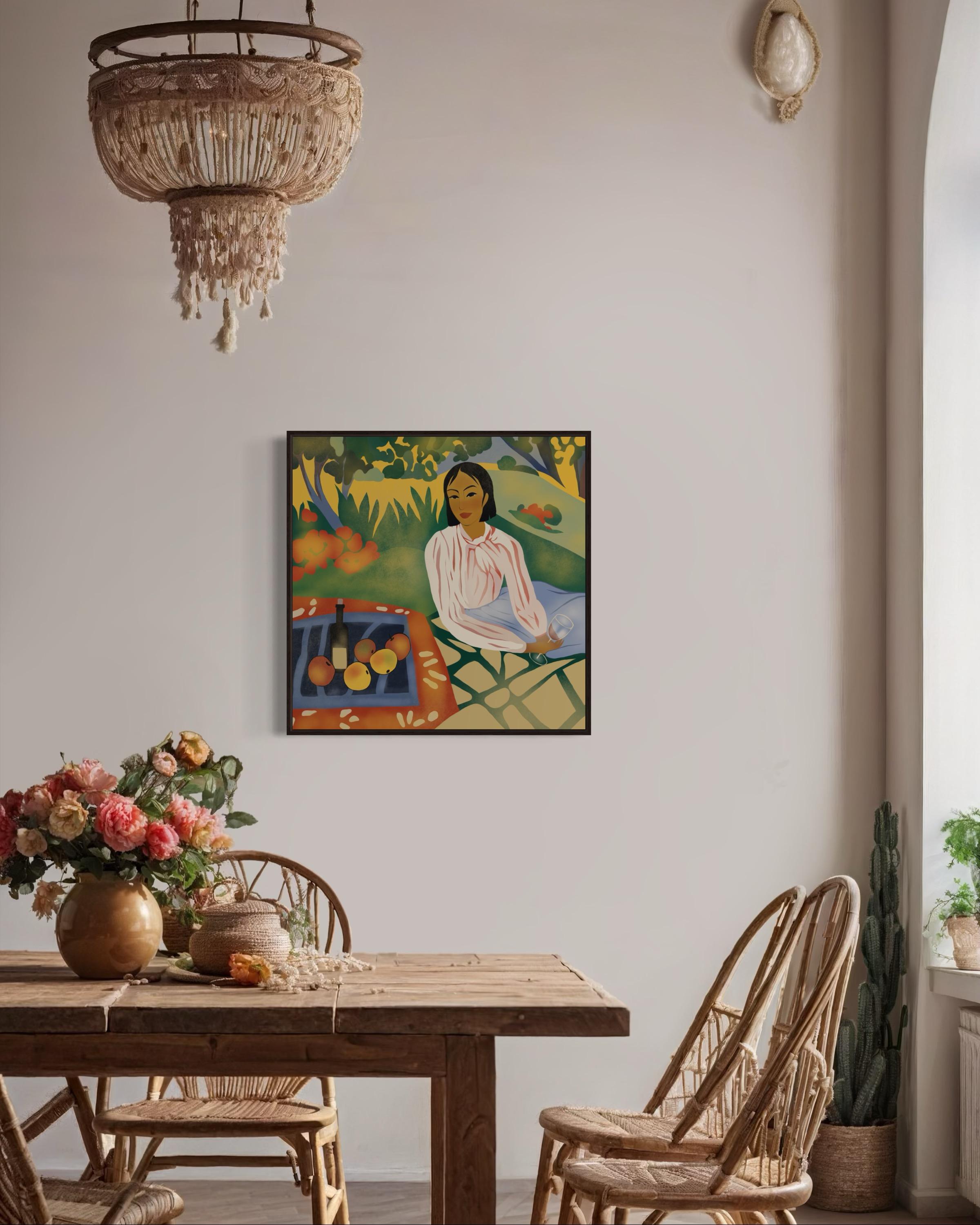 Tempo d'estate , 70x70cm, stampa su tela. Edizione 20 pezzi. in vendita 5