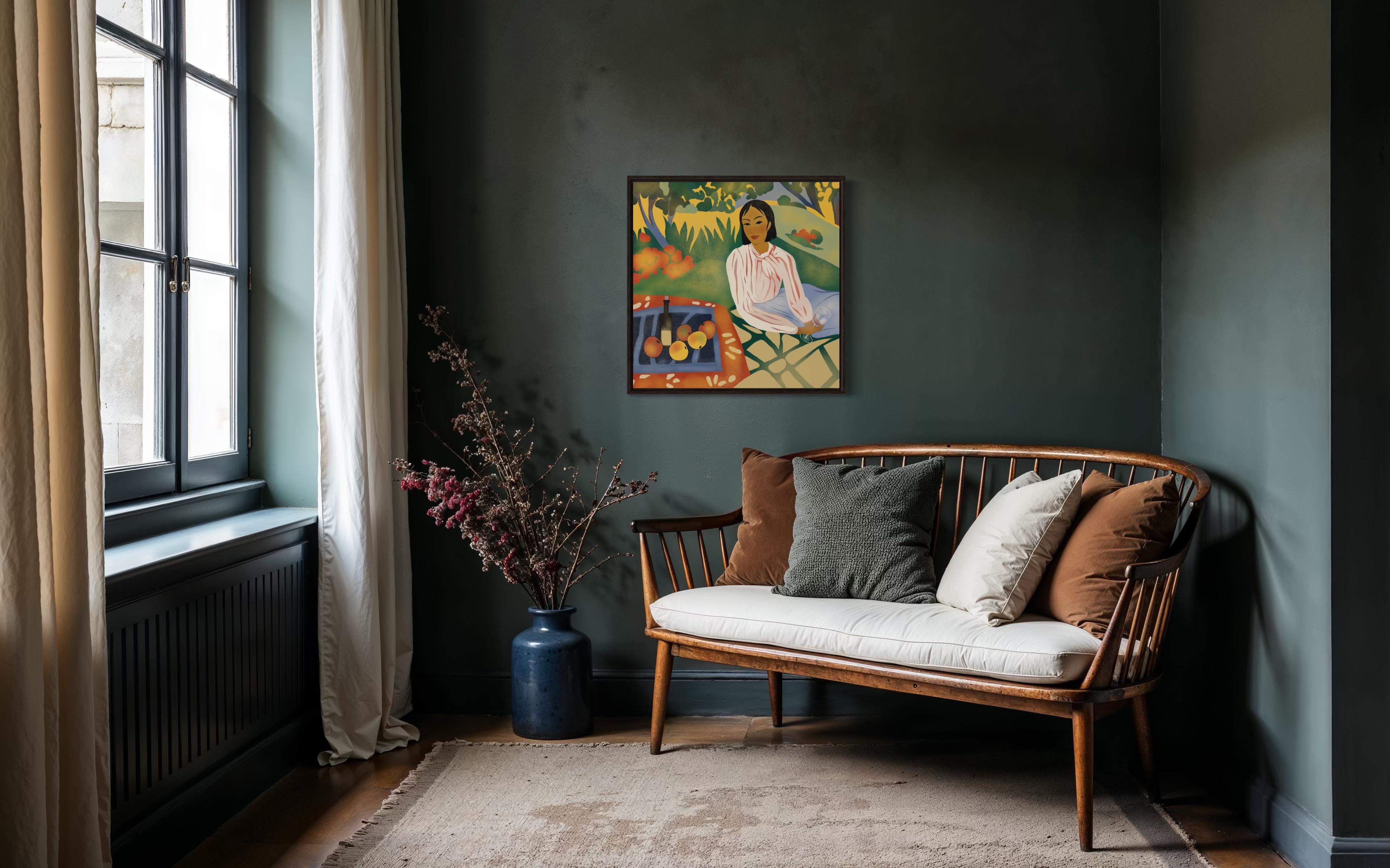Tempo d'estate , 70x70cm, stampa su tela. Edizione 20 pezzi. in vendita 2