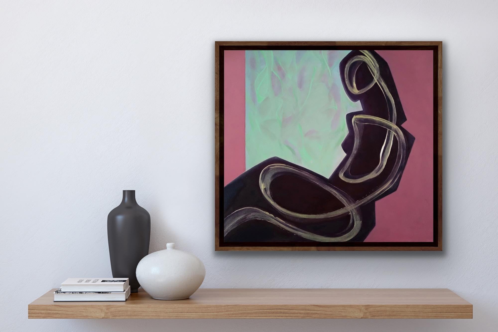 Aislamiento, 60x60cm, acrílico sobre lienzo en venta 1