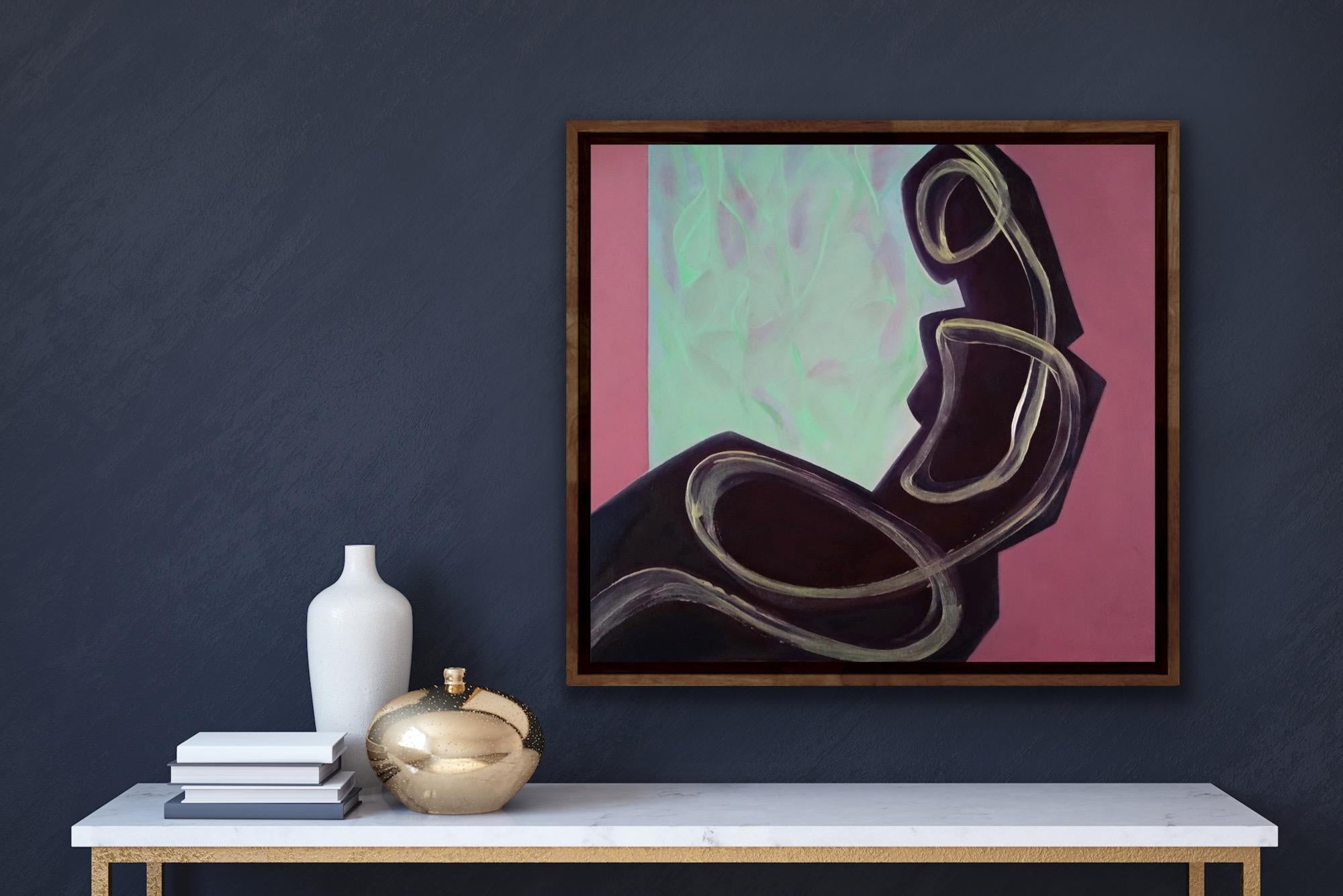 Aislamiento, 60x60cm, acrílico sobre lienzo en venta 2