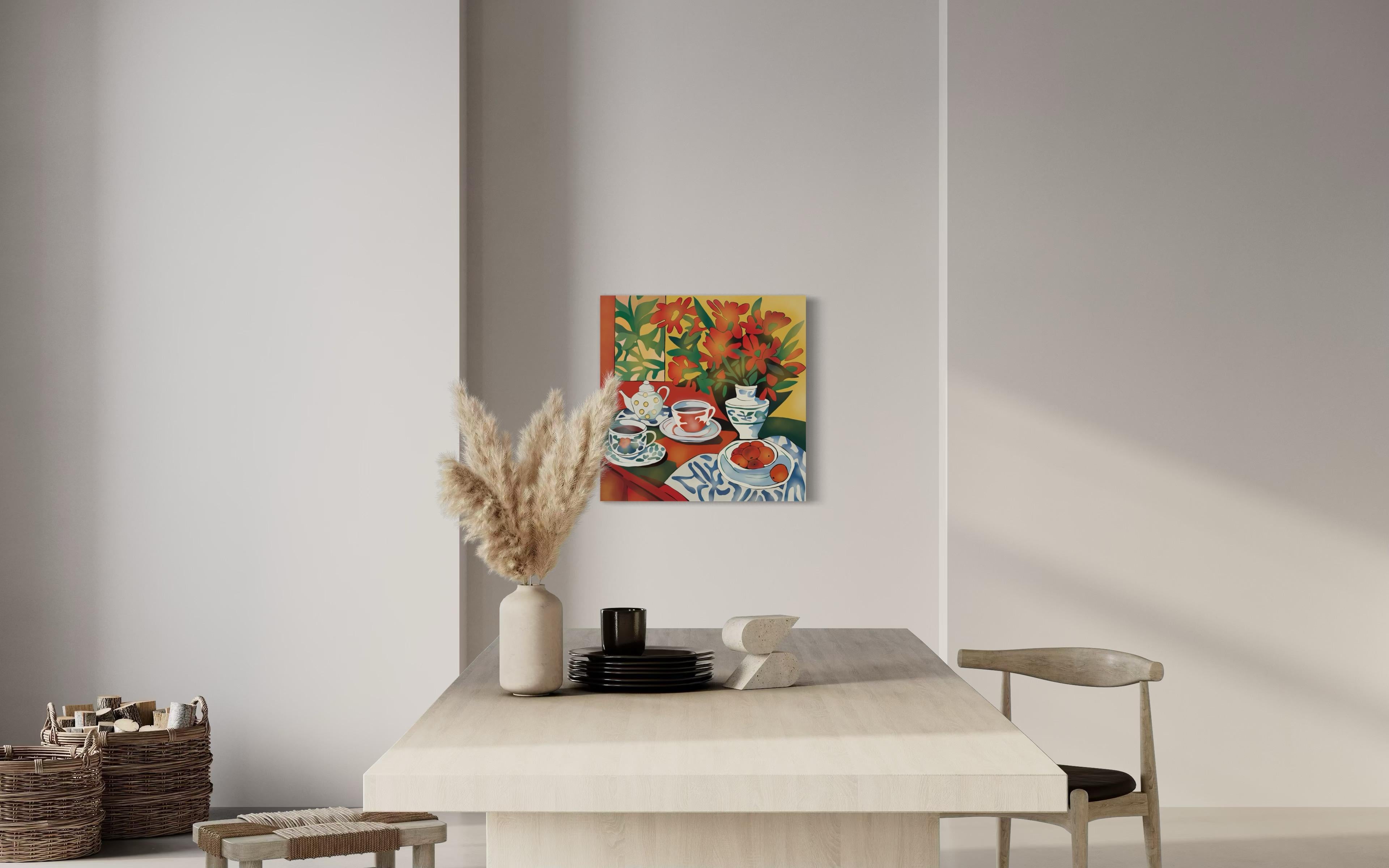 Bodegón rojo , 70x70cm, impresión sobre lienzo
Edición 20 uds.