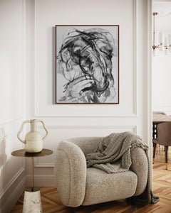 Desnudo , 100x75cm, acrílico, lienzo