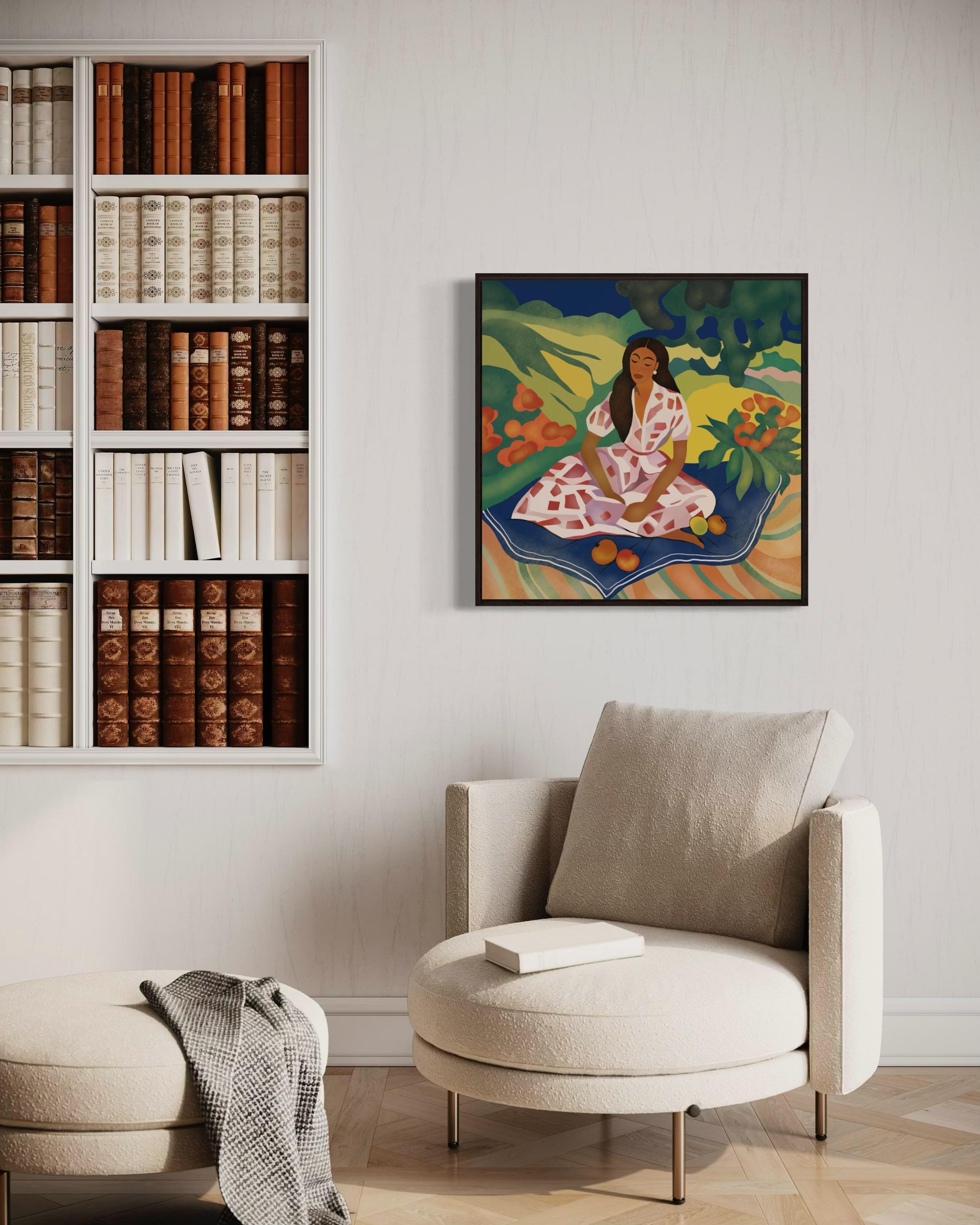 Tiempo de verano , 70x70cm, impresión sobre lienzo.Edición 20 uds. en venta 4