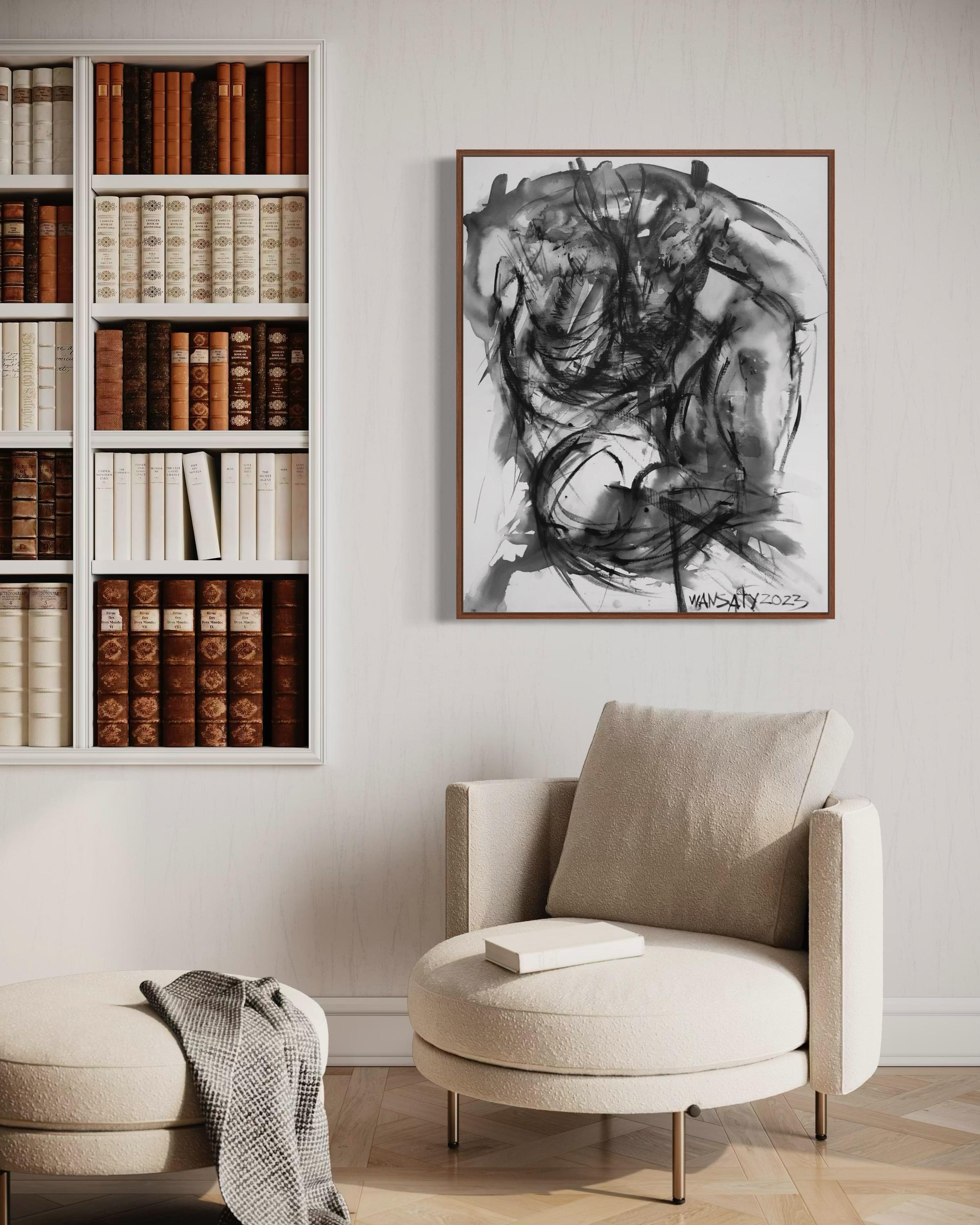 Senza titolo , 100x75cm, acrilico, tela