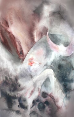 Stratification, 56x37 cm, watercolor, paper