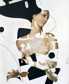 Destruction of Varotari, 110x90cm, Acryl auf Leinwand