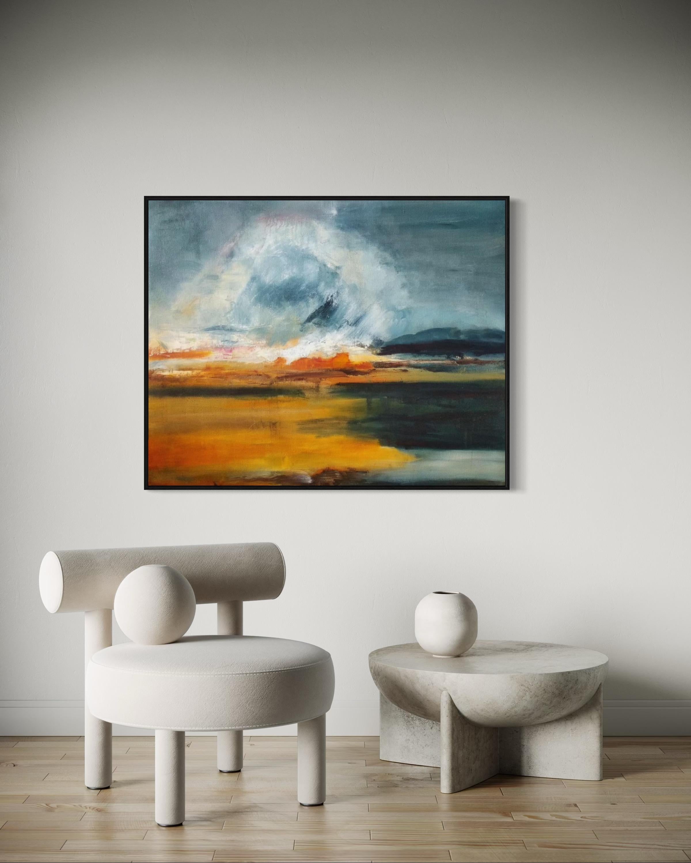 Sera , 100x120 cm, olio, tela in vendita 1