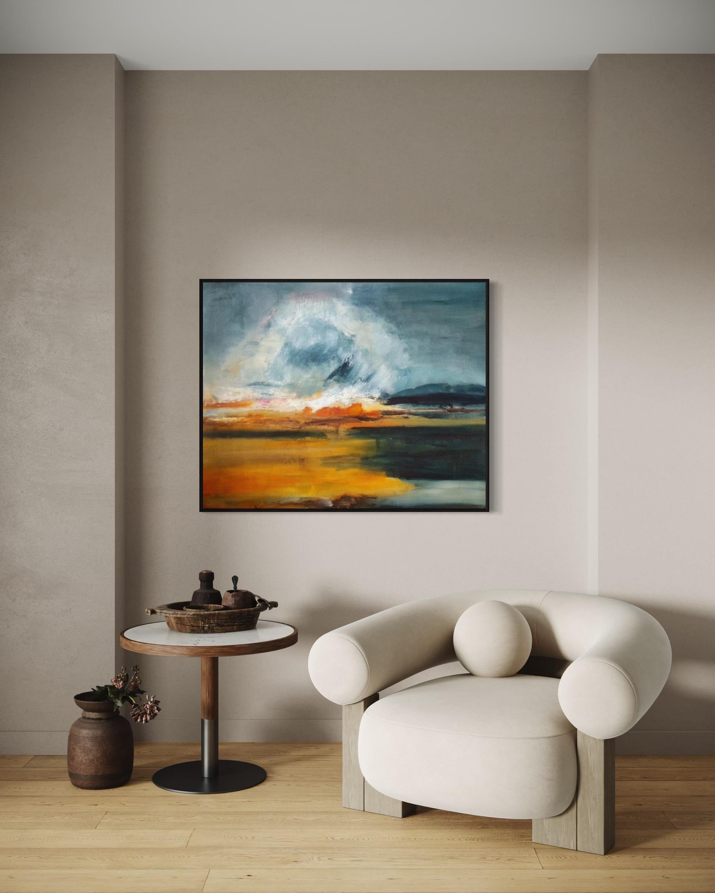 Sera , 100x120 cm, olio, tela in vendita 3