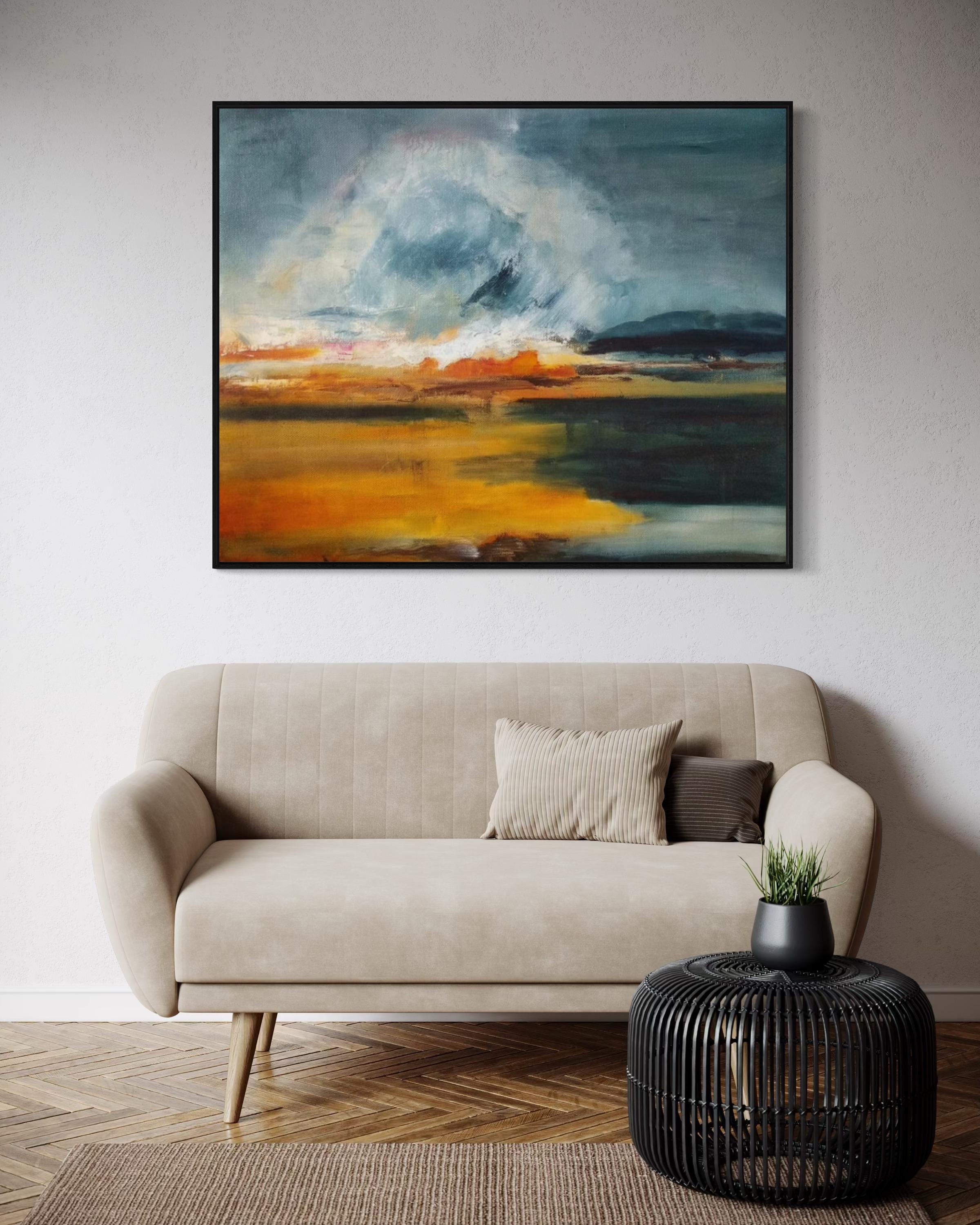 Sera , 100x120 cm, olio, tela in vendita 5
