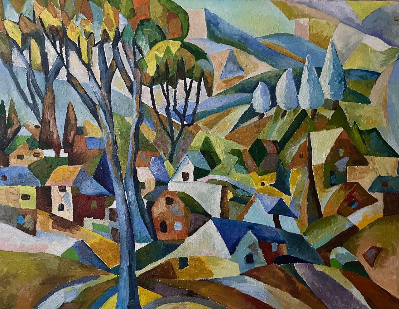 Giorno caldo, 70x90 cm, Olio, tela - Painting di Tanya Brodskaya