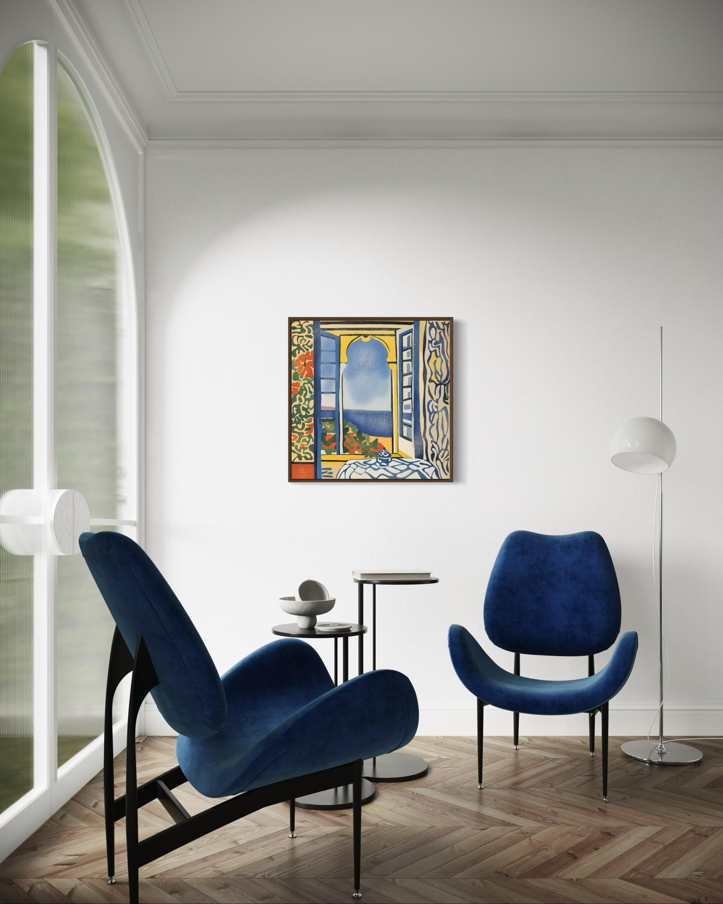 Sun in my room , 70x70cm, stampa su tela. Edizione 20 pezzi. in vendita 1