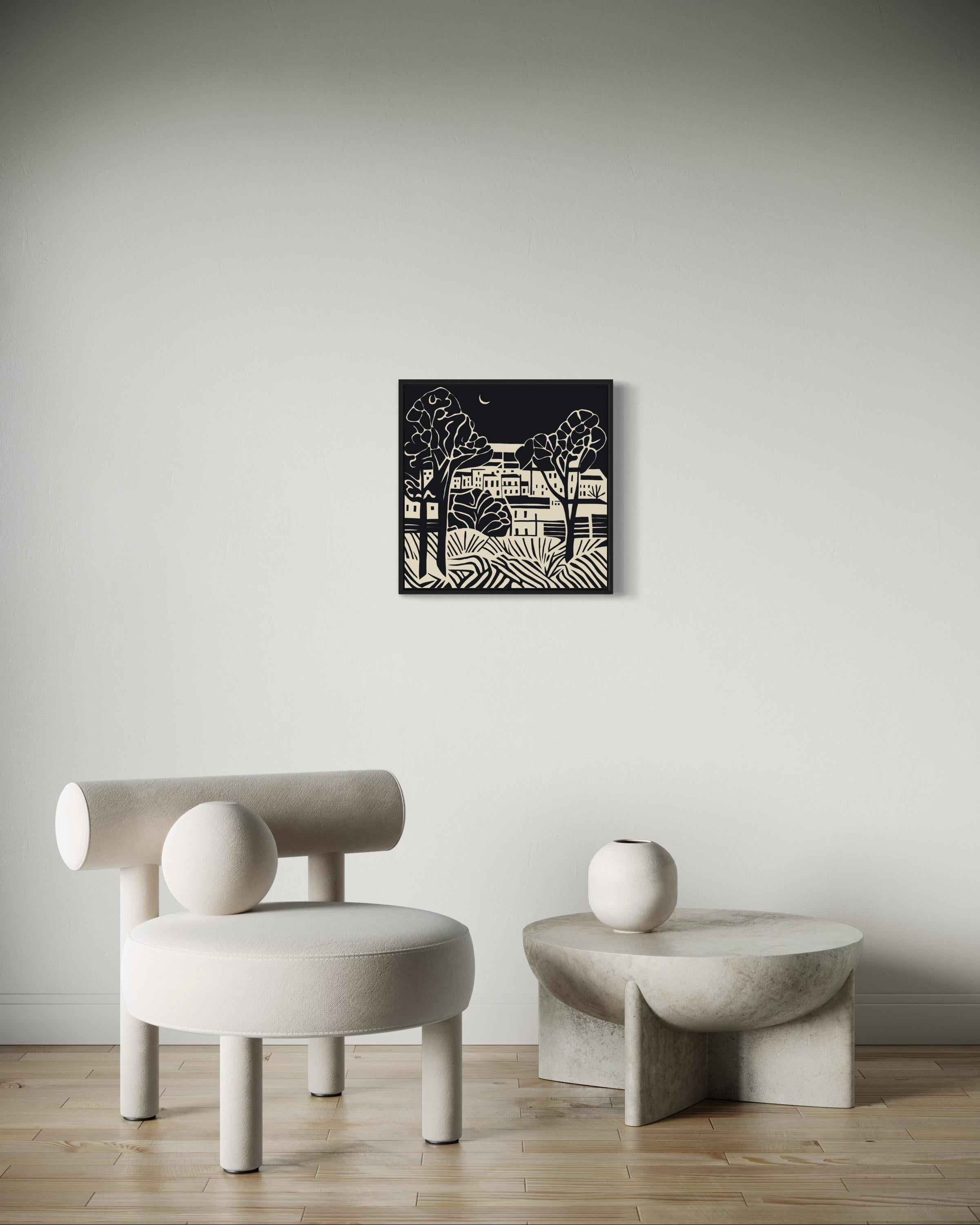 Paesaggio, 50x50cm, stampa su tela. Edizione 20 pezzi. in vendita 2