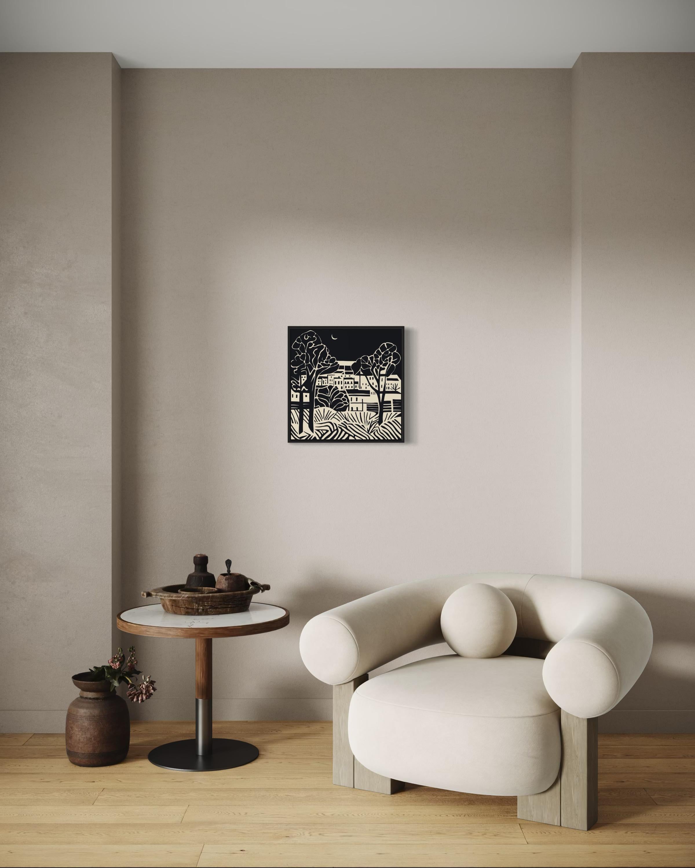 Paesaggio, 50x50cm, stampa su tela. Edizione 20 pezzi. in vendita 5