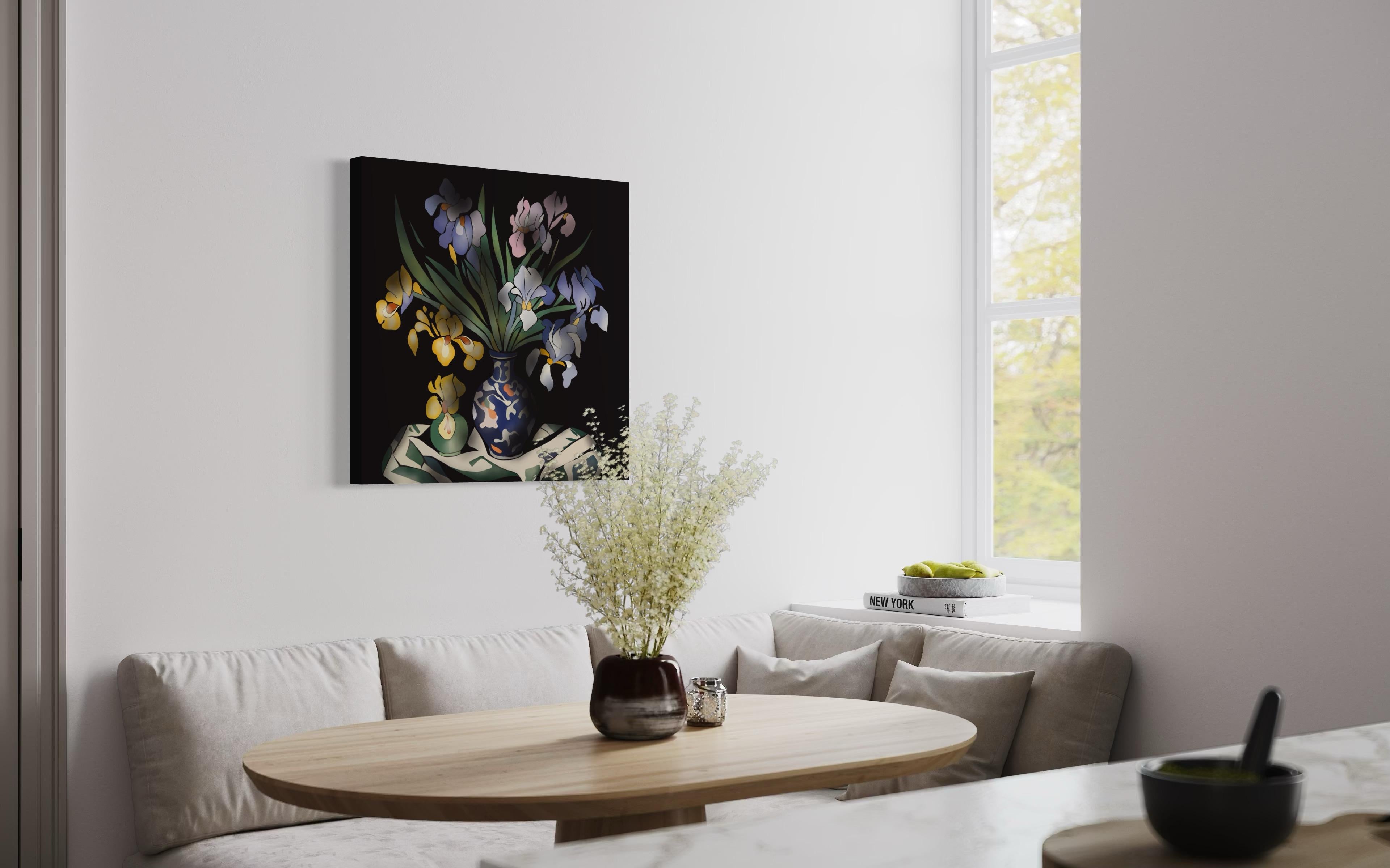Bodegón , 70x70cm, impresión sobre lienzo.Edición 20 uds. en venta 1