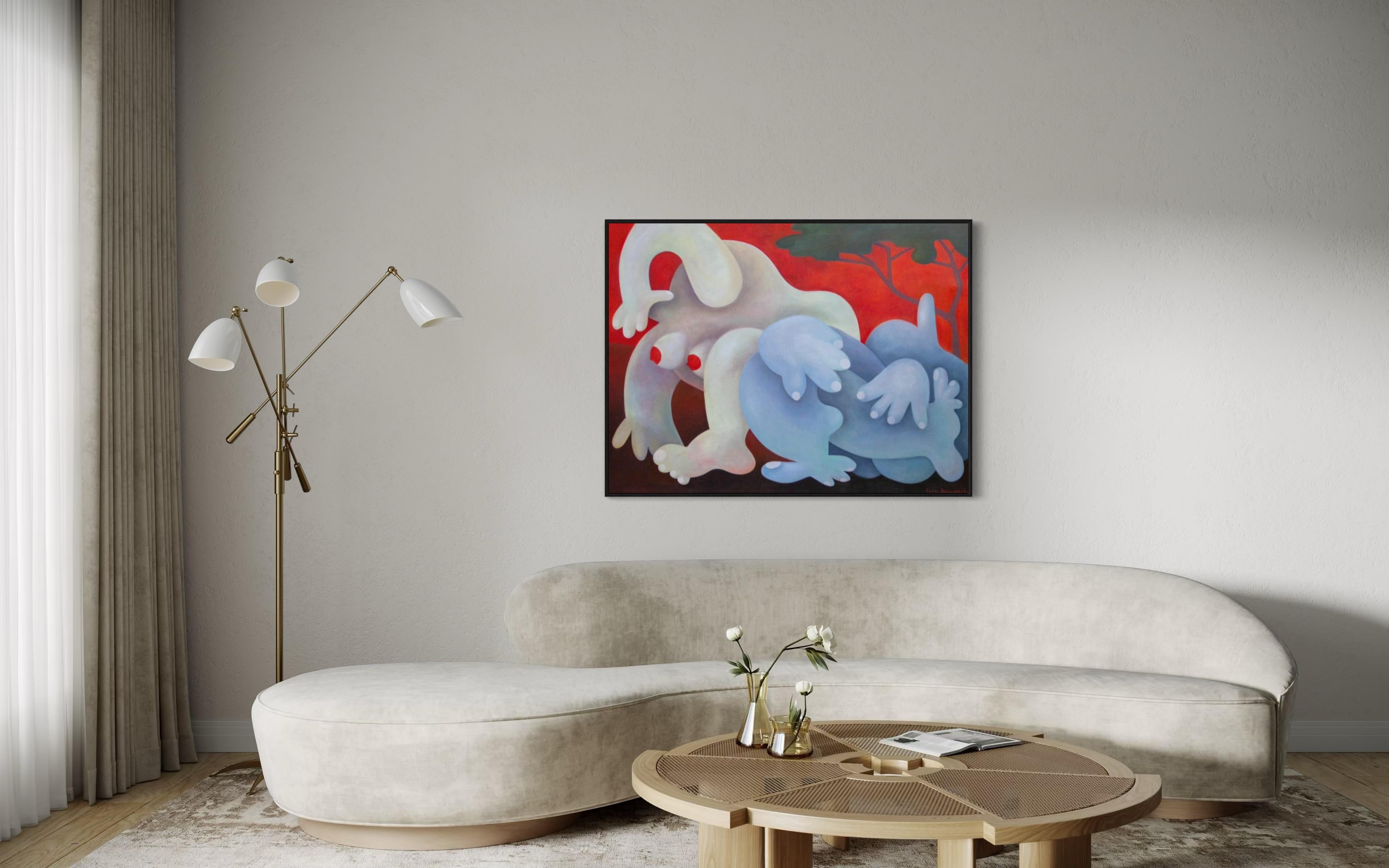 Savannah, 105x140 cm, olio su tela in vendita 2