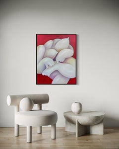 scheggia nel dito, 100x80 cm, olio su tela