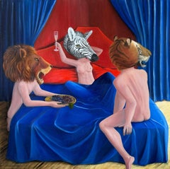 N190, 100x100cm, olio su tela
