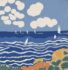 Paisaje marino , 70x70cm, impresión sobre lienzo