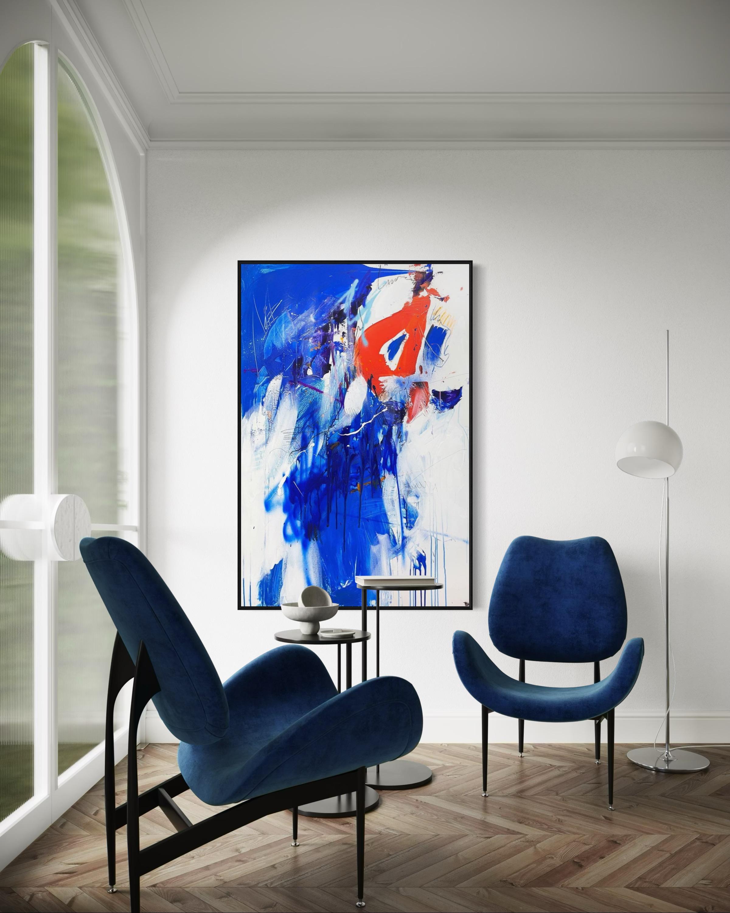 evangelion , 150x100 cm, acrílico, lienzo en venta 1