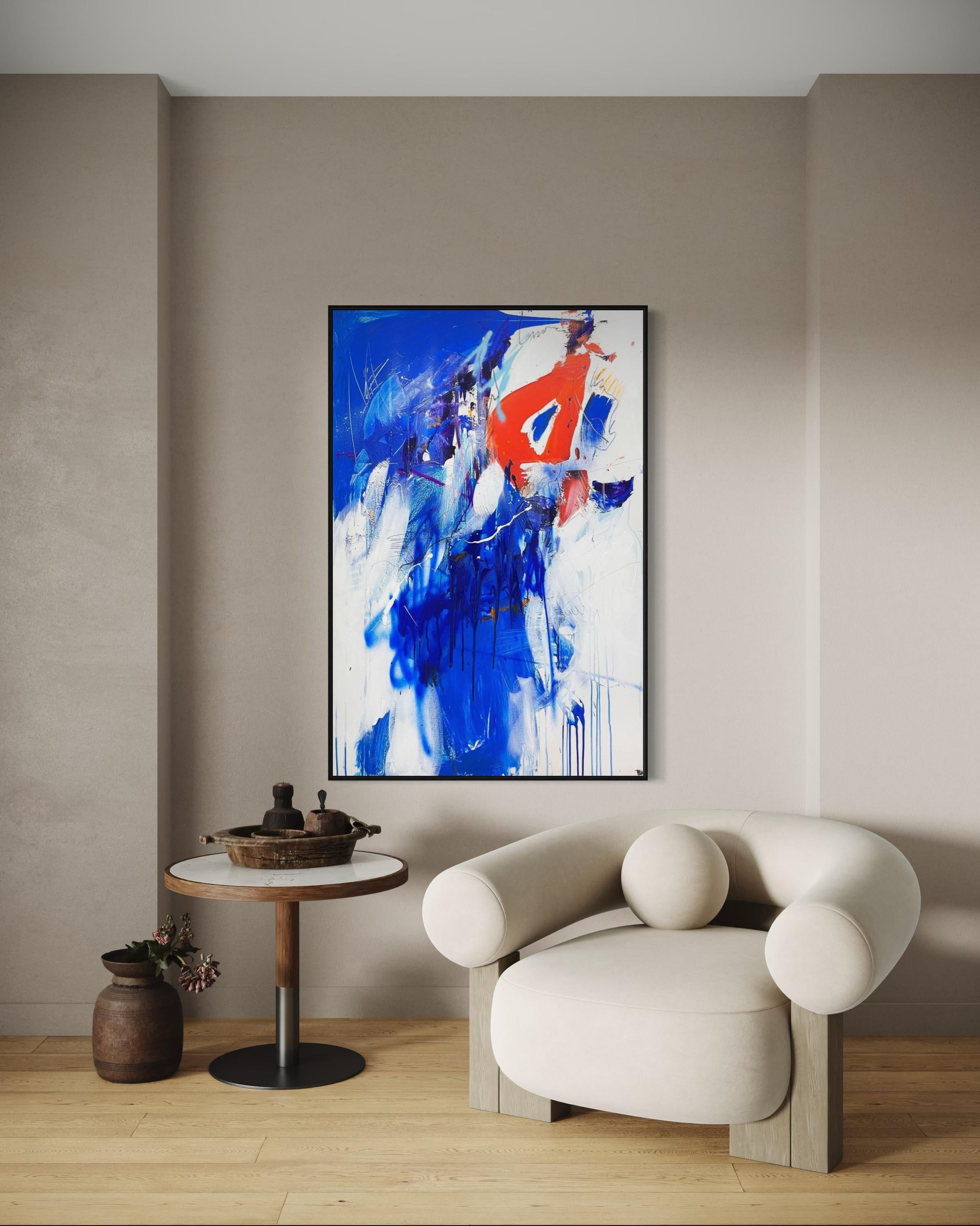 evangelion , 150x100 cm, acrílico, lienzo en venta 2