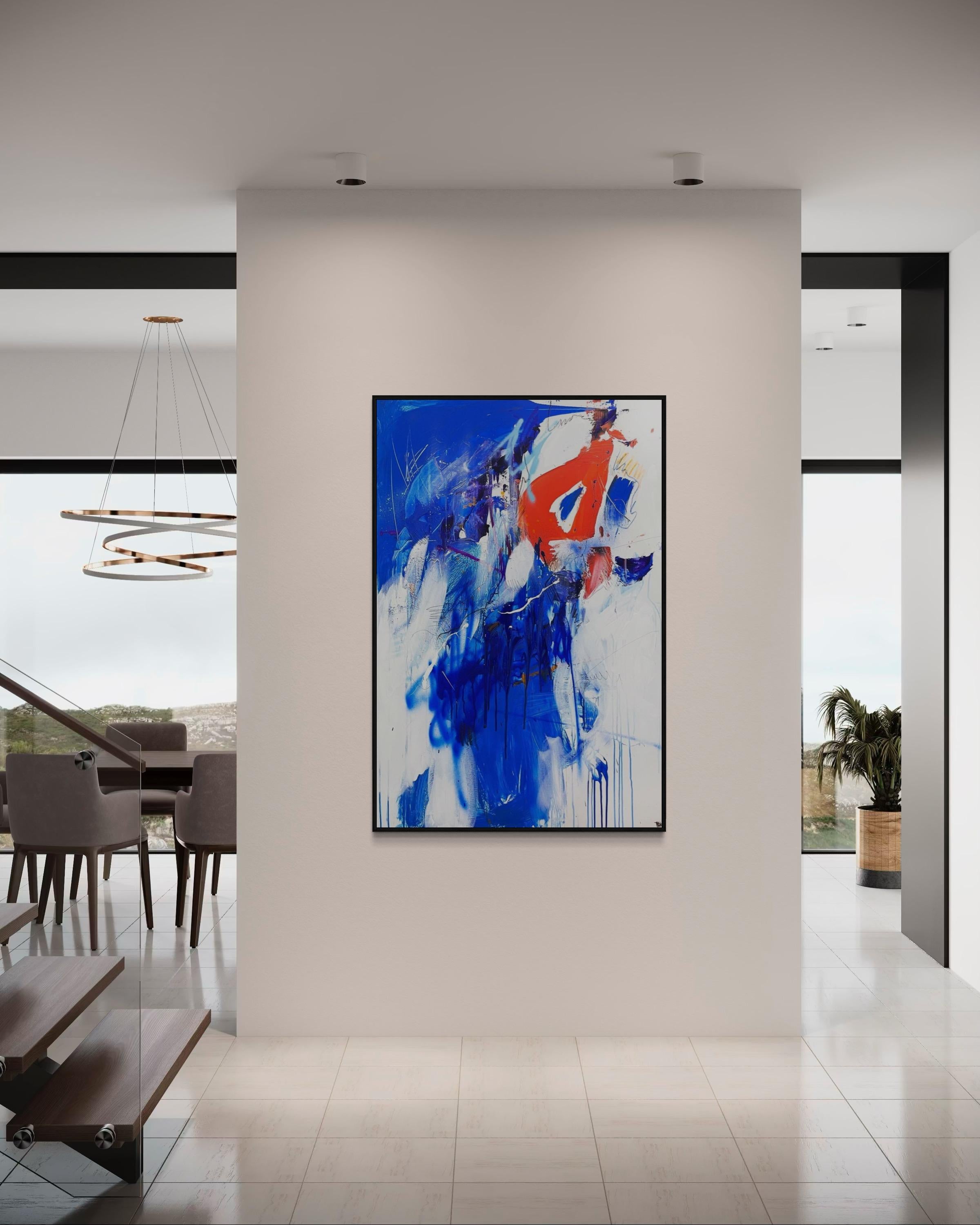 evangelion , 150x100 cm, acrílico, lienzo en venta 3