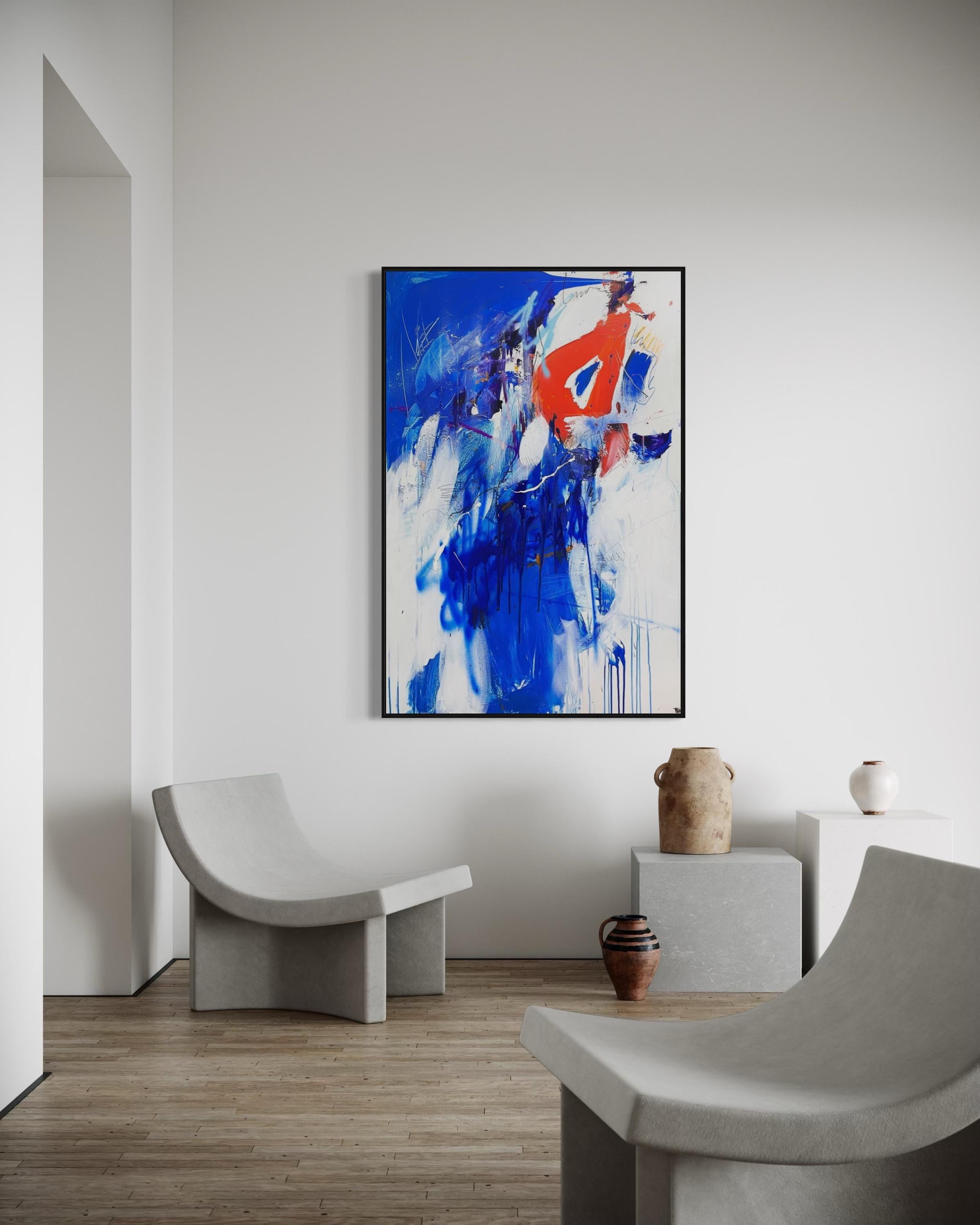 evangelion , 150x100 cm, acrílico, lienzo en venta 4