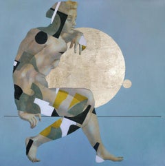 Aquiles, 100x100cm, acrílico sobre lienzo