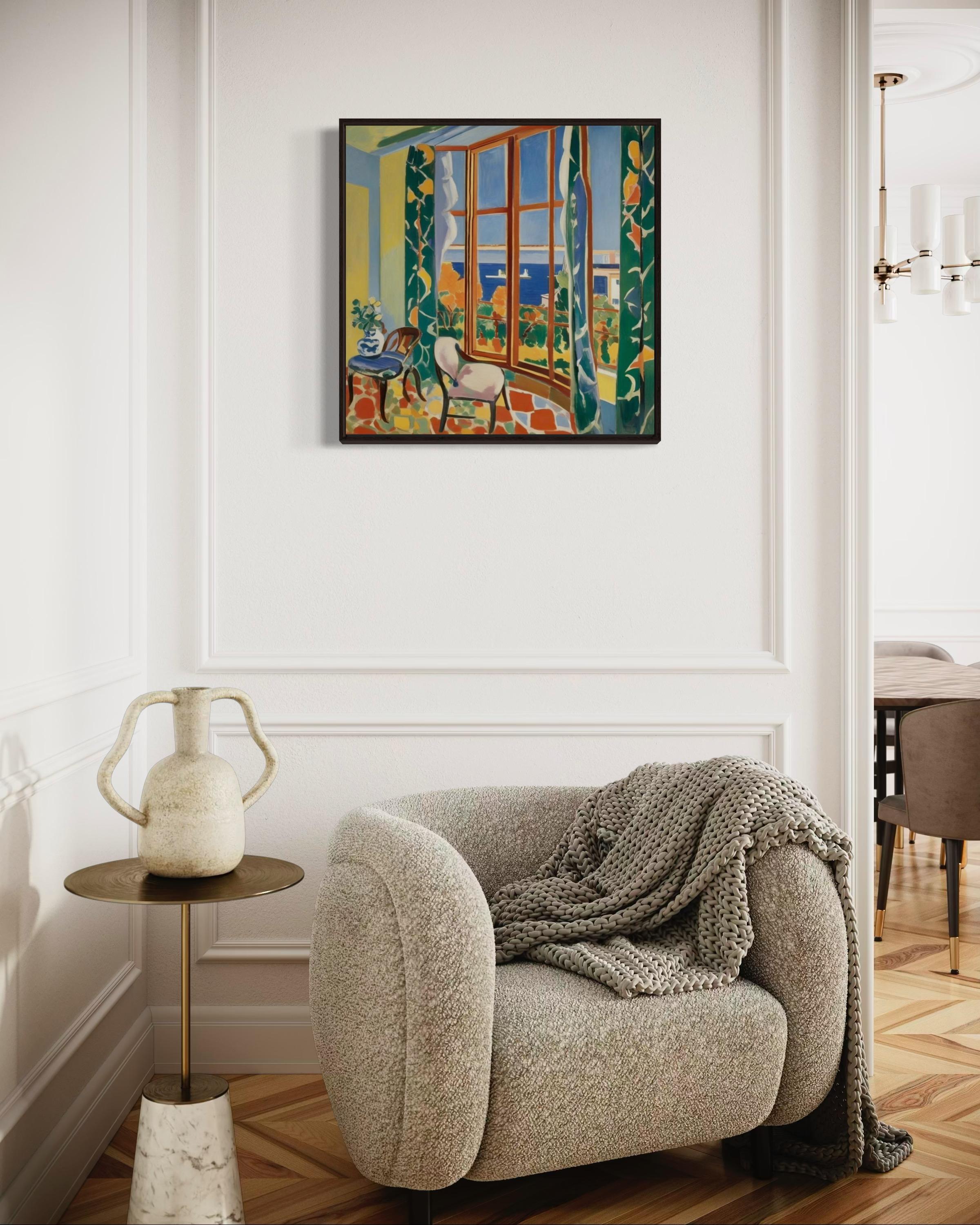 Sol en mi habitación , 70x70cm, impresión sobre lienzo.Edición 20 uds. en venta 3