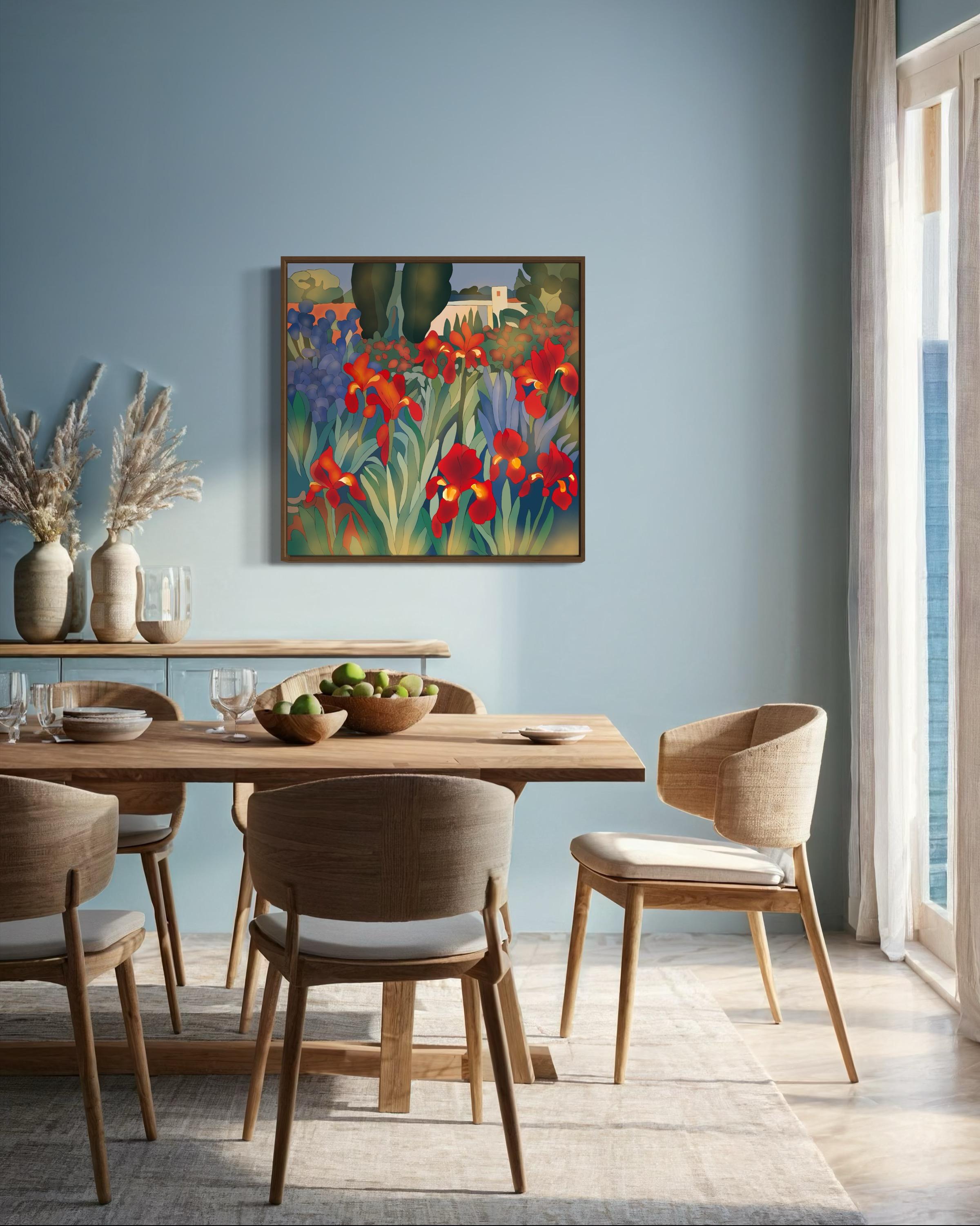 Sunny day , 70x70cm, stampa su tela. Edizione 20 pezzi. in vendita 1