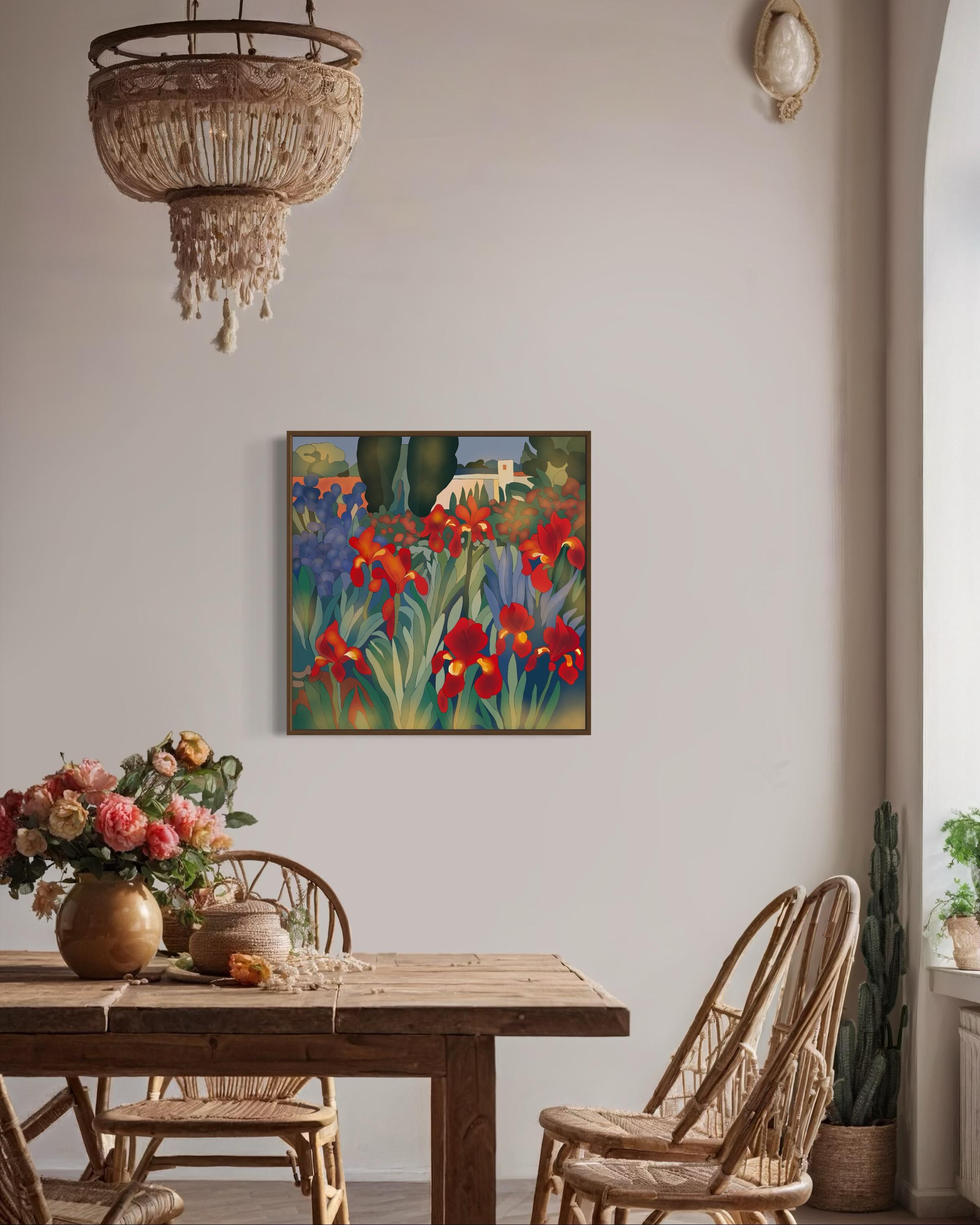 Sunny day , 70x70cm, stampa su tela. Edizione 20 pezzi. in vendita 3