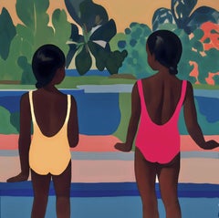 sisterhood , 70x70cm, impression sur toile, édition 20 pcs.