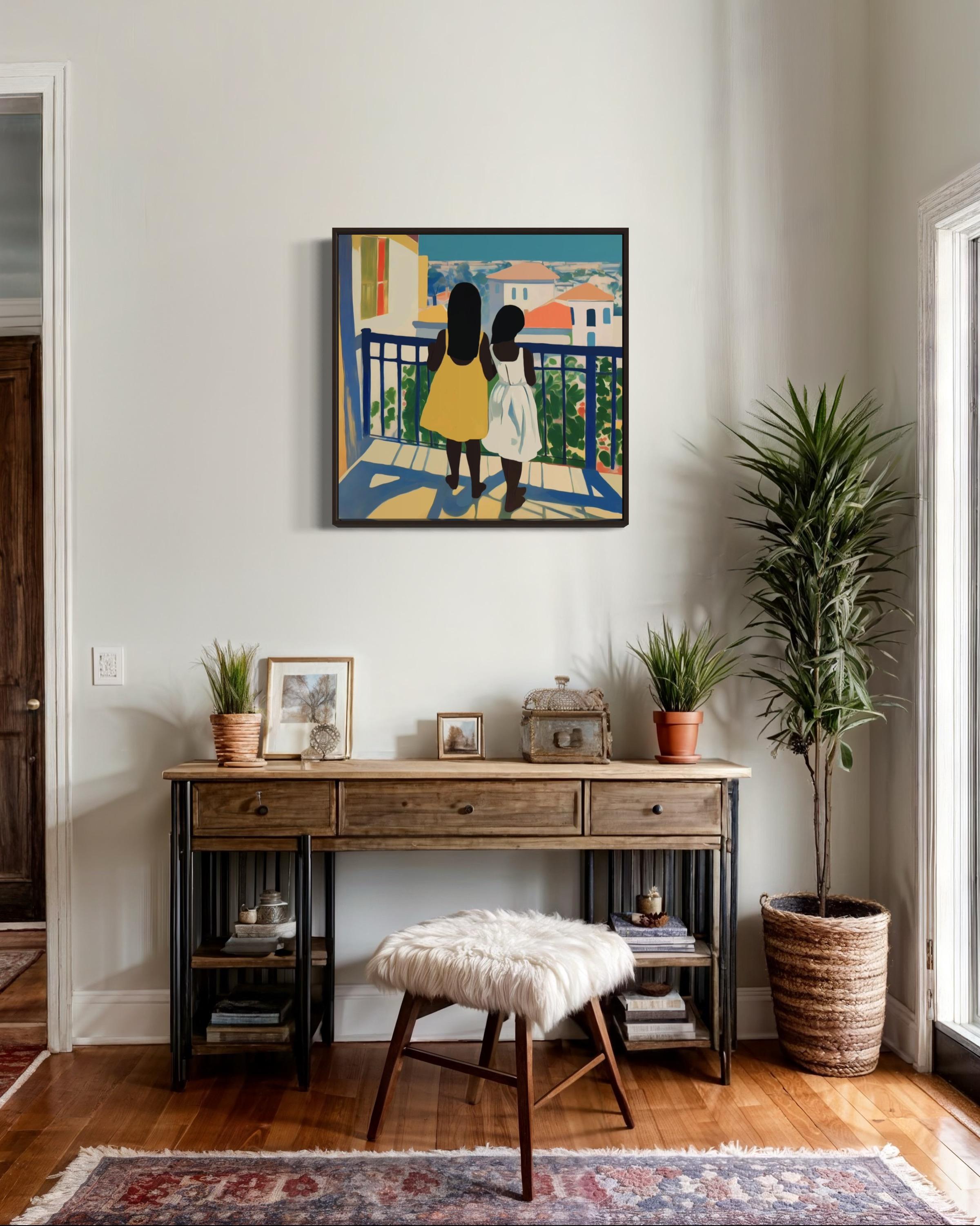 hermandad , 70x70cm, impresión sobre lienzo
Edición 20 uds.