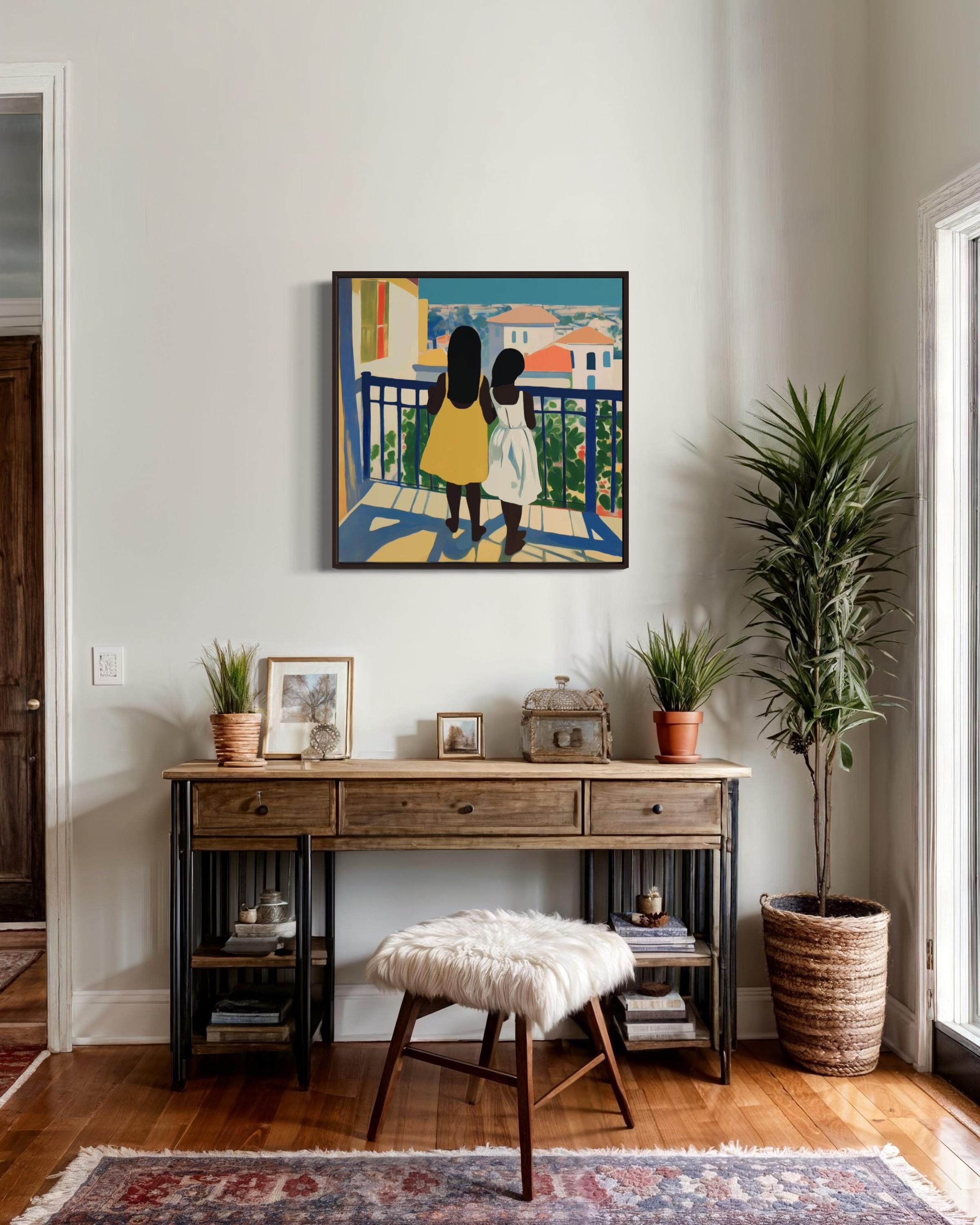 hermandad , 70x70cm, impresión sobre lienzo.Edición 20 uds. en venta 2