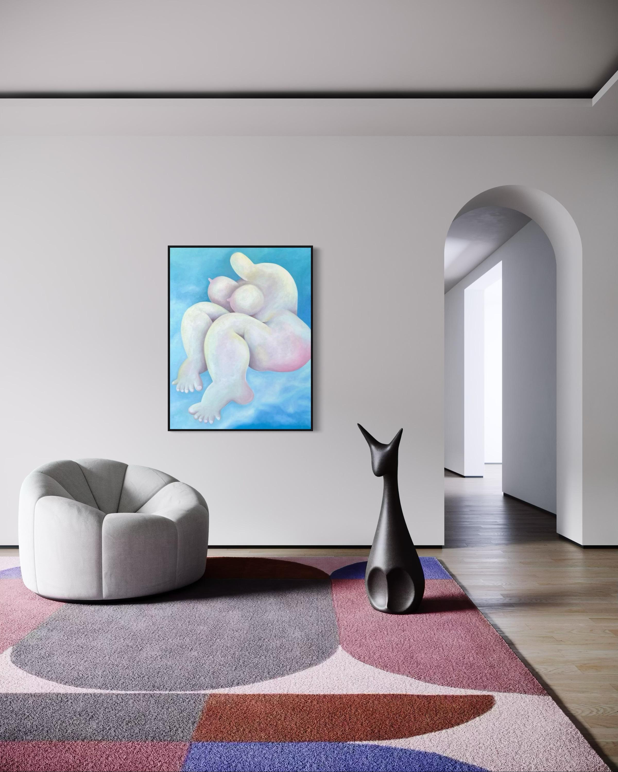 Aria, 130x100cm, olio su tela in vendita 1