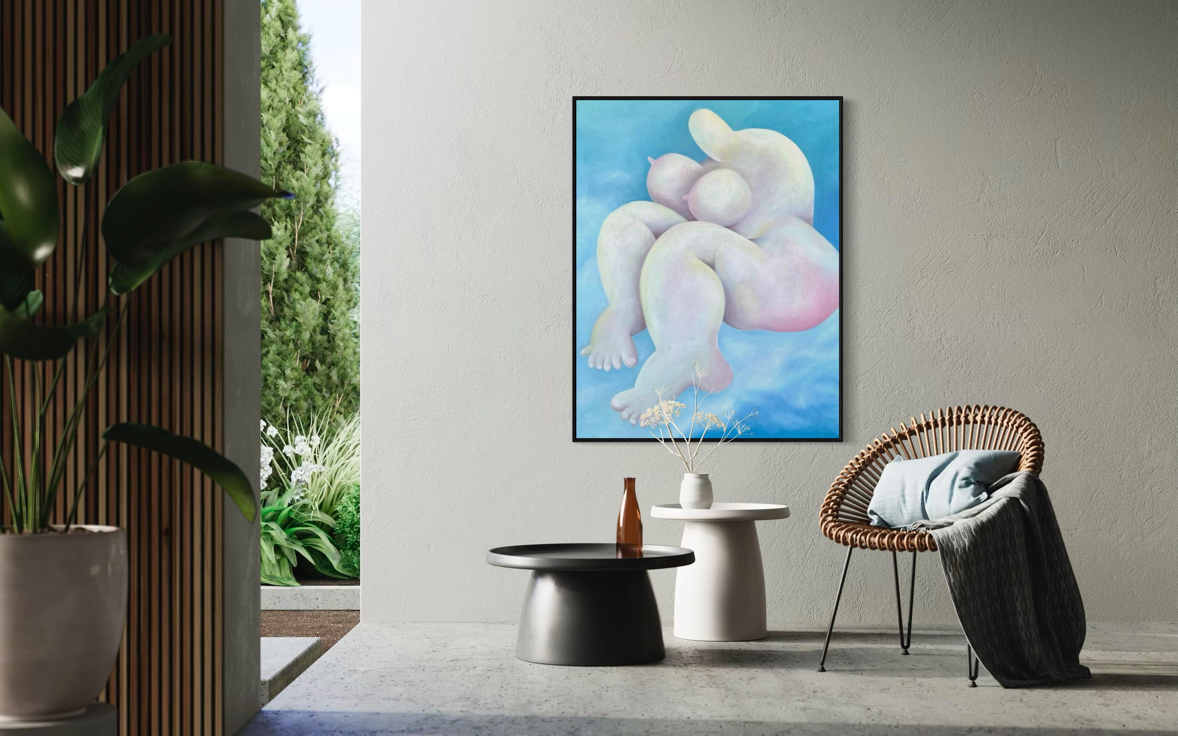 Aria, 130x100cm, olio su tela in vendita 4
