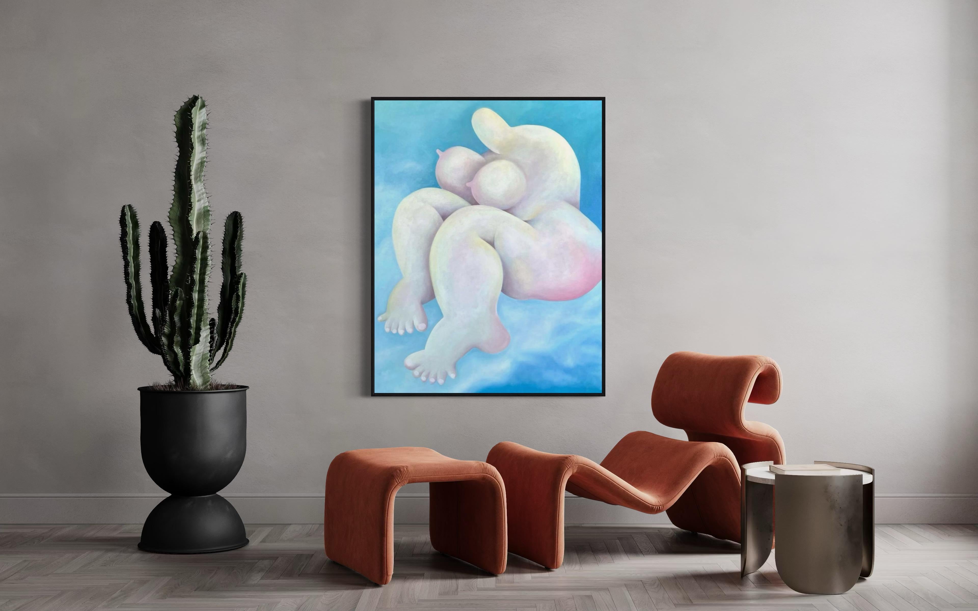 Aria, 130x100cm, olio su tela in vendita 5