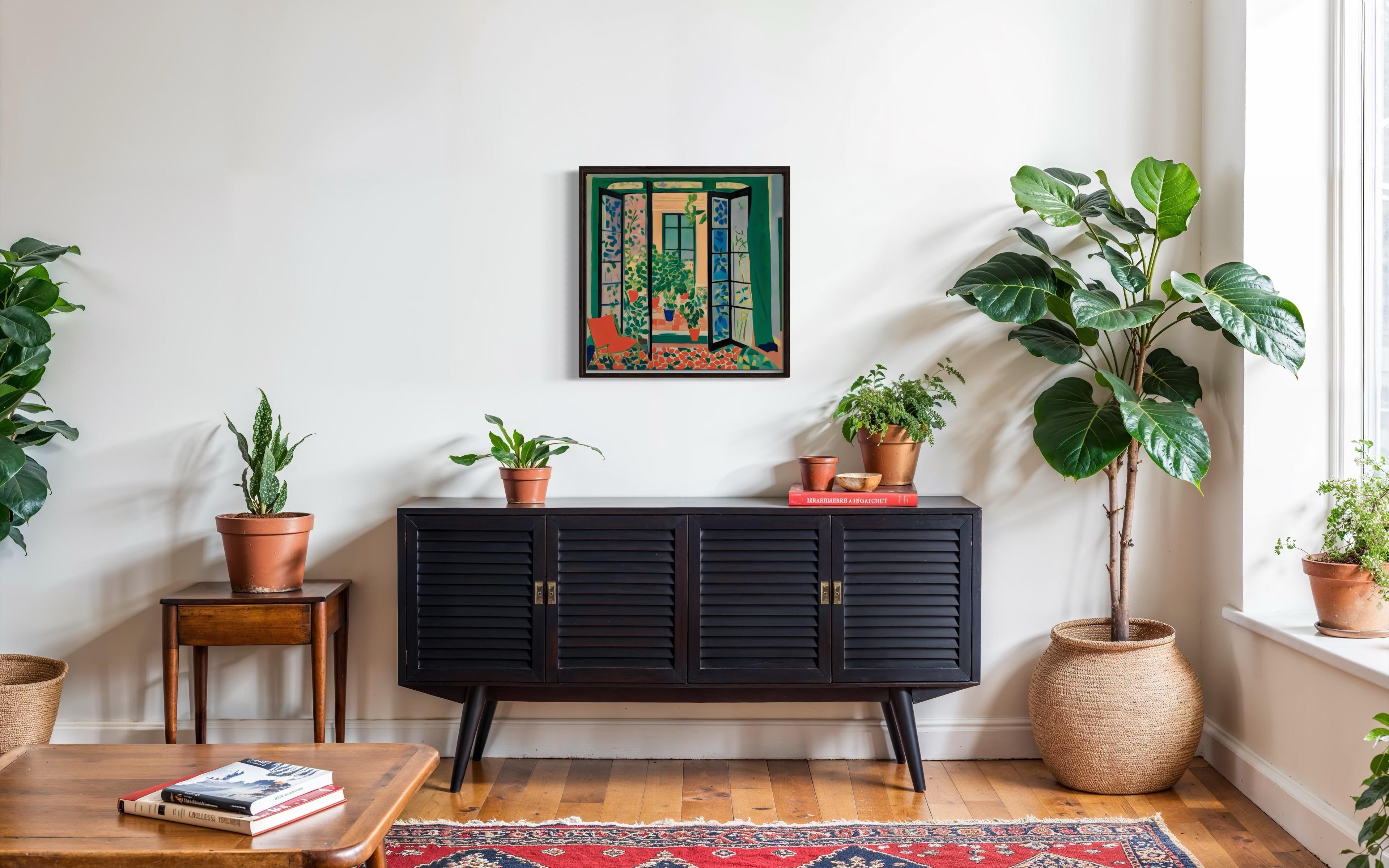 Sol en mi habitación , 70x70cm, impresión sobre lienzo. Edición de 20 piezas en venta 6