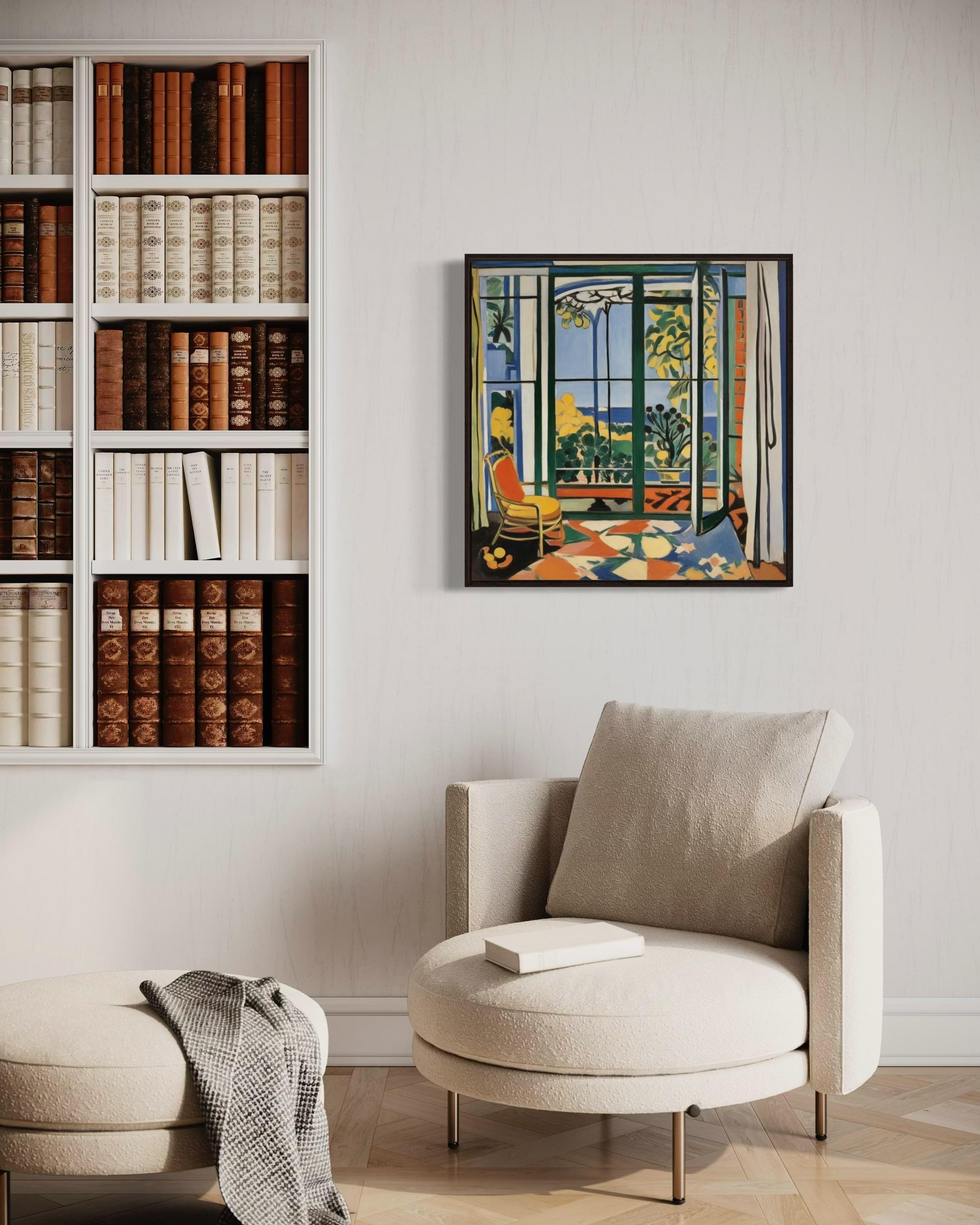 Sol en mi habitación , 70x70cm, impresión sobre lienzo. Edición de 20 piezas en venta 4