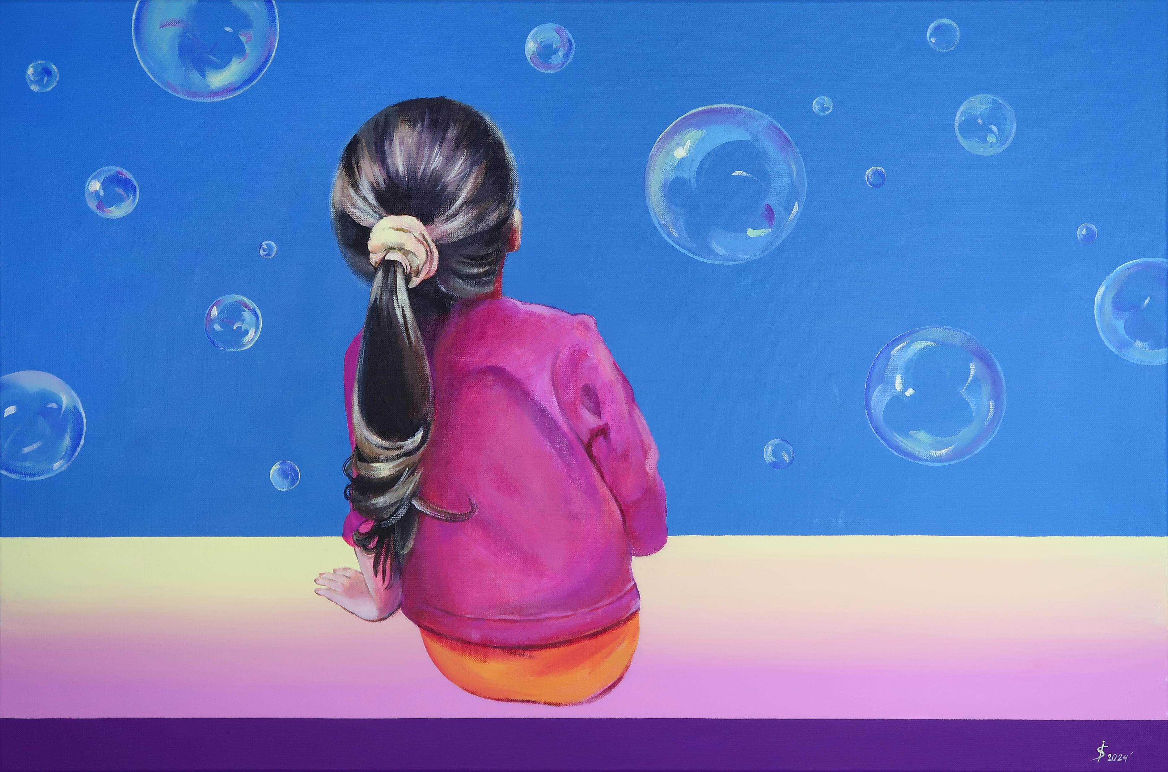 Moment 2, 60х90cm, acrilico/tela - Art di Svetlana Iskoskikh