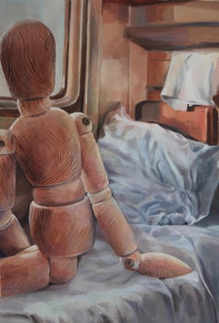 La strada di casa, 60x40 cm, acrilico su tela
