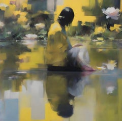 Estanque, 70x70cm, impresión sobre lienzo.Edición de 20 piezas