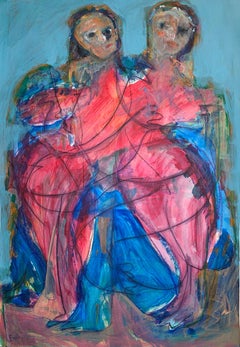 Pollo, 78x54cm, acrilico, carta