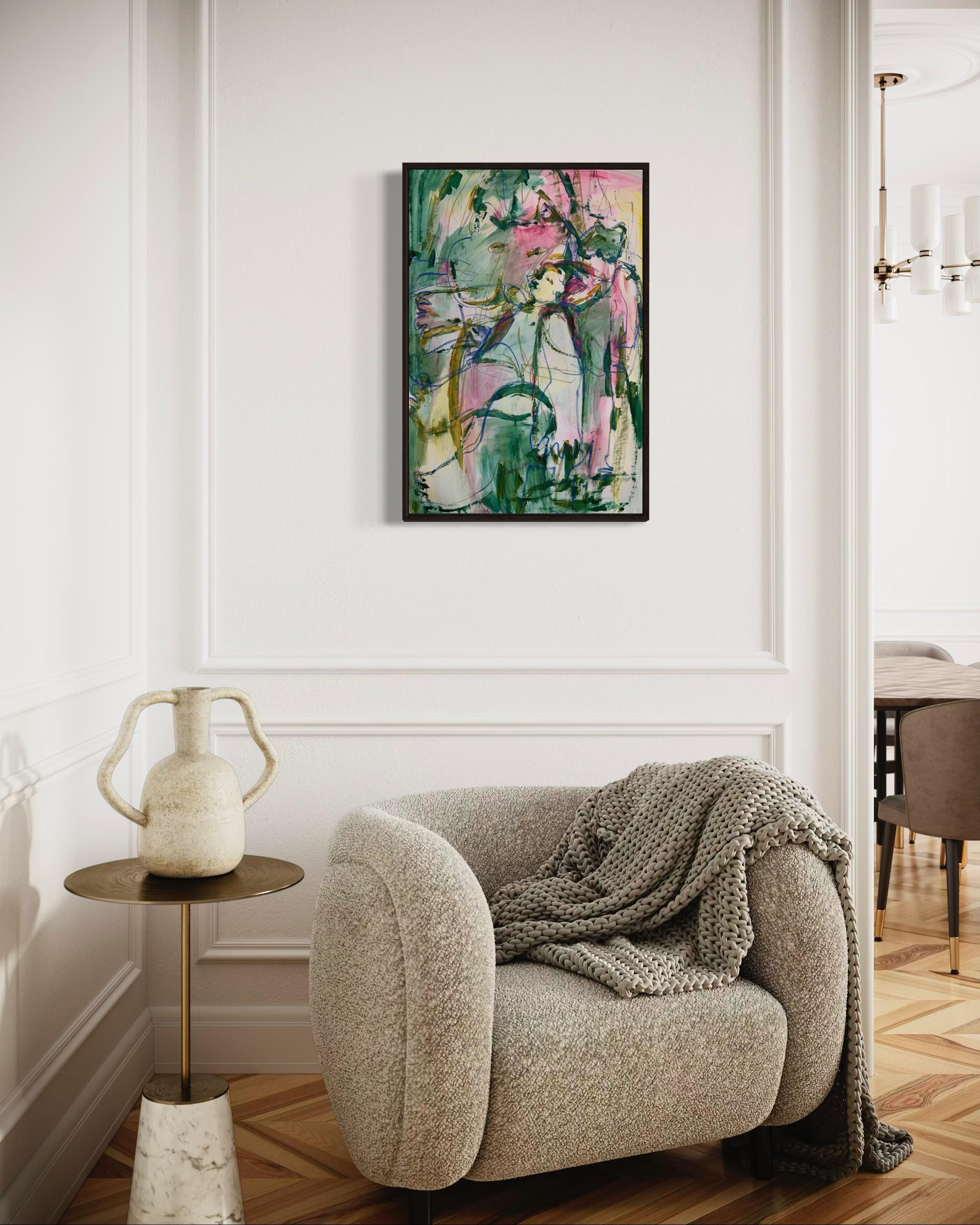 La vida con un gato, 2023, 78x54 cm

La obra se vende sin marco.