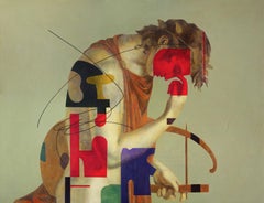 Orfeo, 100x130cm, acrilico su tela