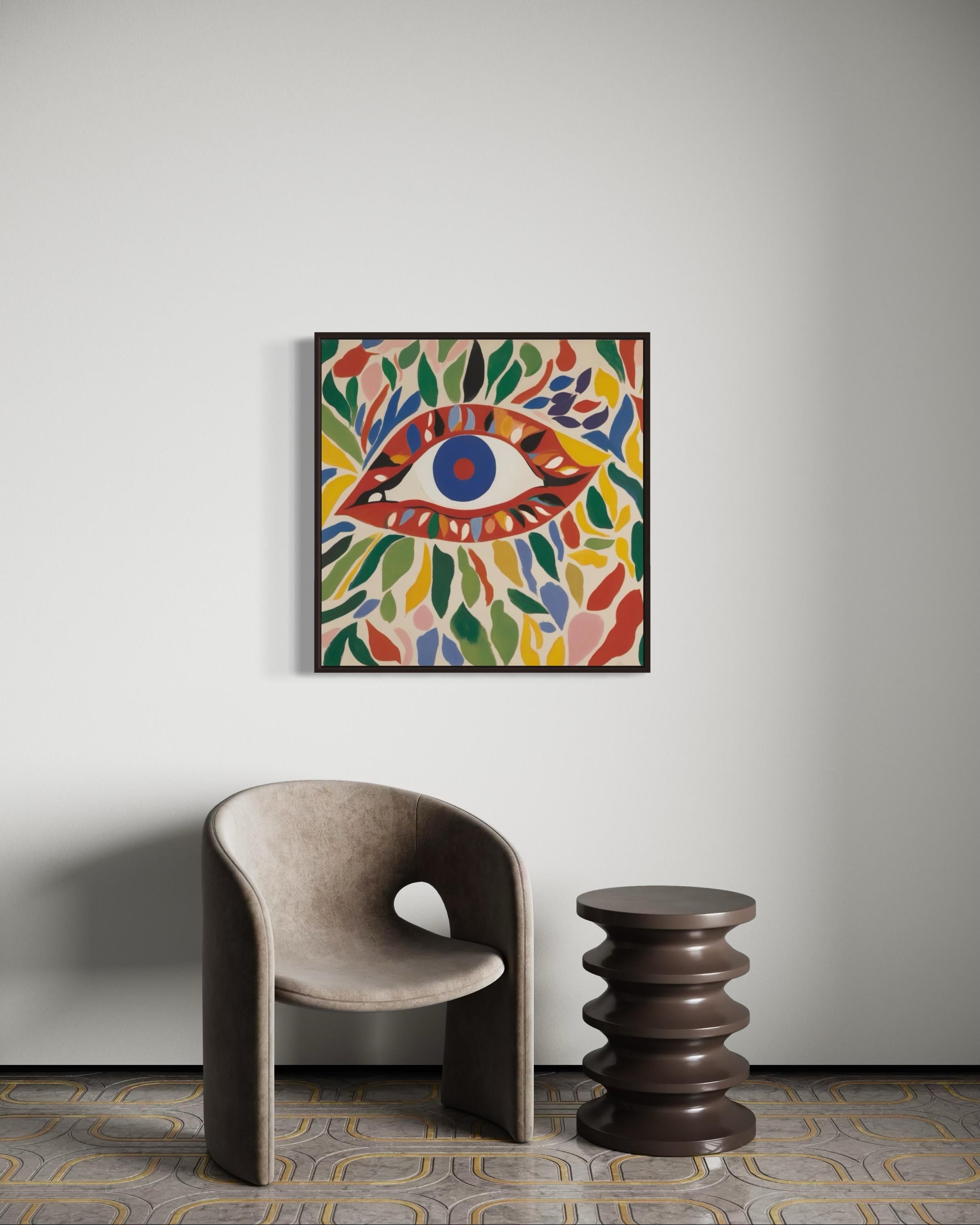 Ritratto di donna , 70x70cm, stampa su tela   
Edizione 20 pezzi. 