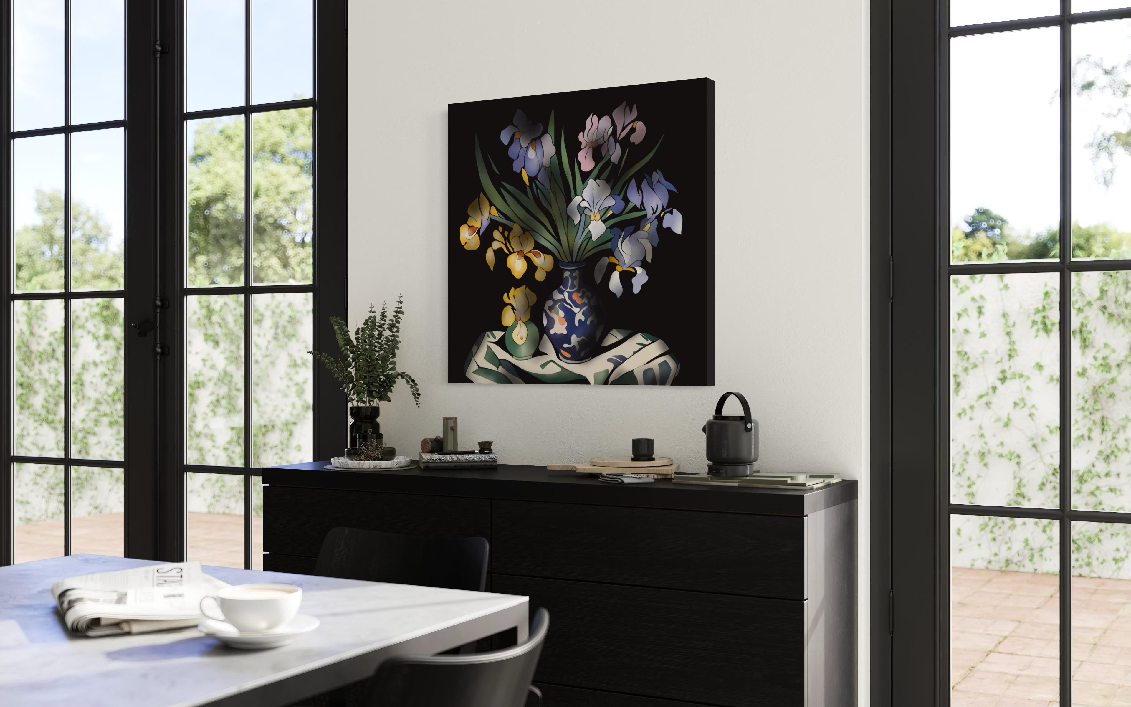 Natura morta, 70x70cm, stampa su tela. Edizione 20 pezzi. in vendita 2