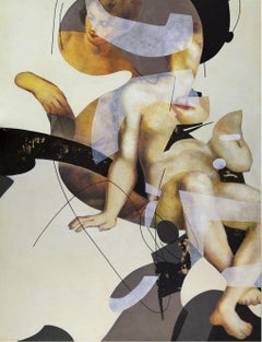 Il pomo d'Adams, 130x100cm, acrilico su tela