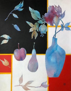 A la luz de la luna, 50x40cm, acrílico sobre lienzo