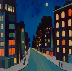 Old NY, 70x70cm, print on canvas.Edition 20 pcs.
