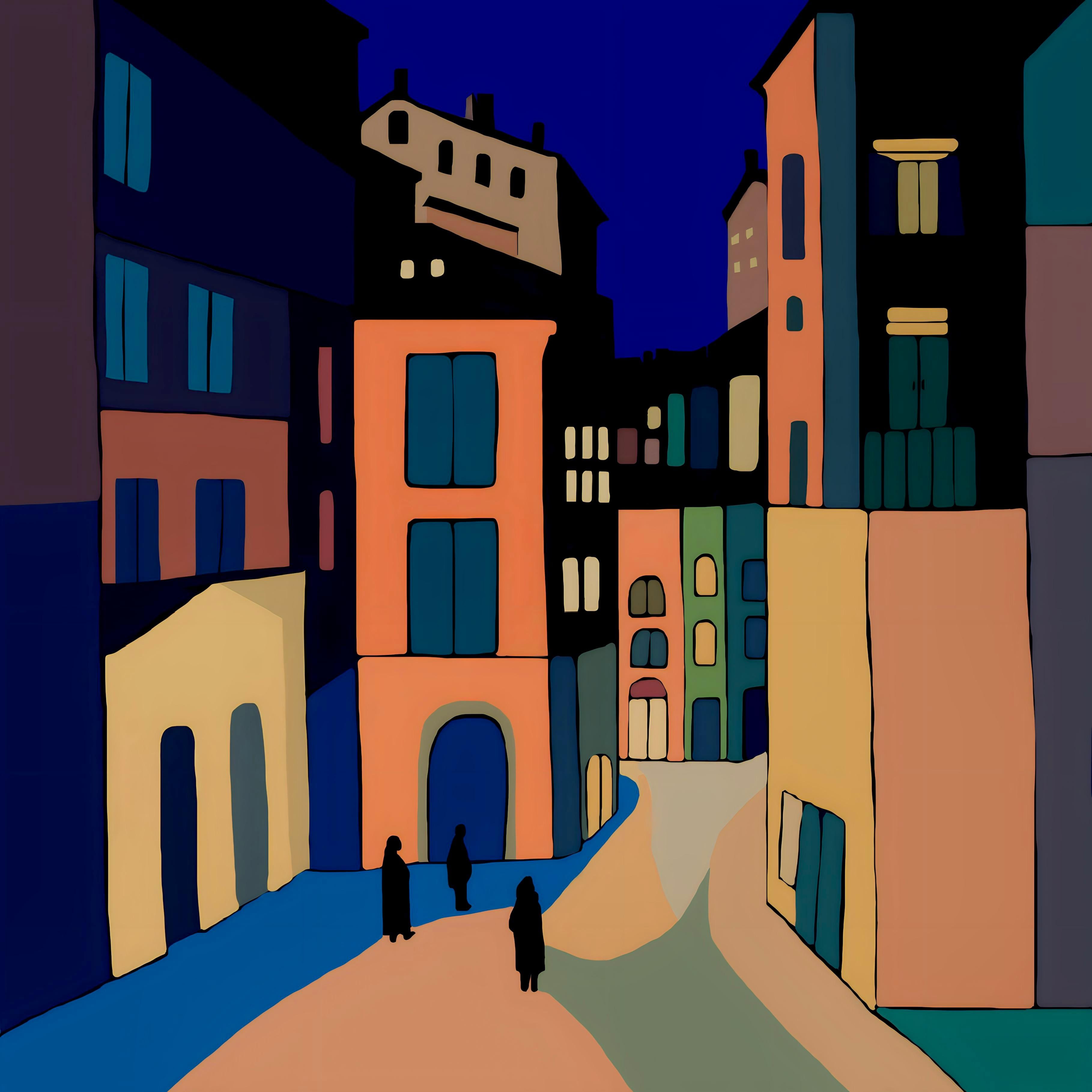 Roma , 70x70cm, impresión sobre lienzo.Edición 20 uds. - Art de Nina Tsoriti
